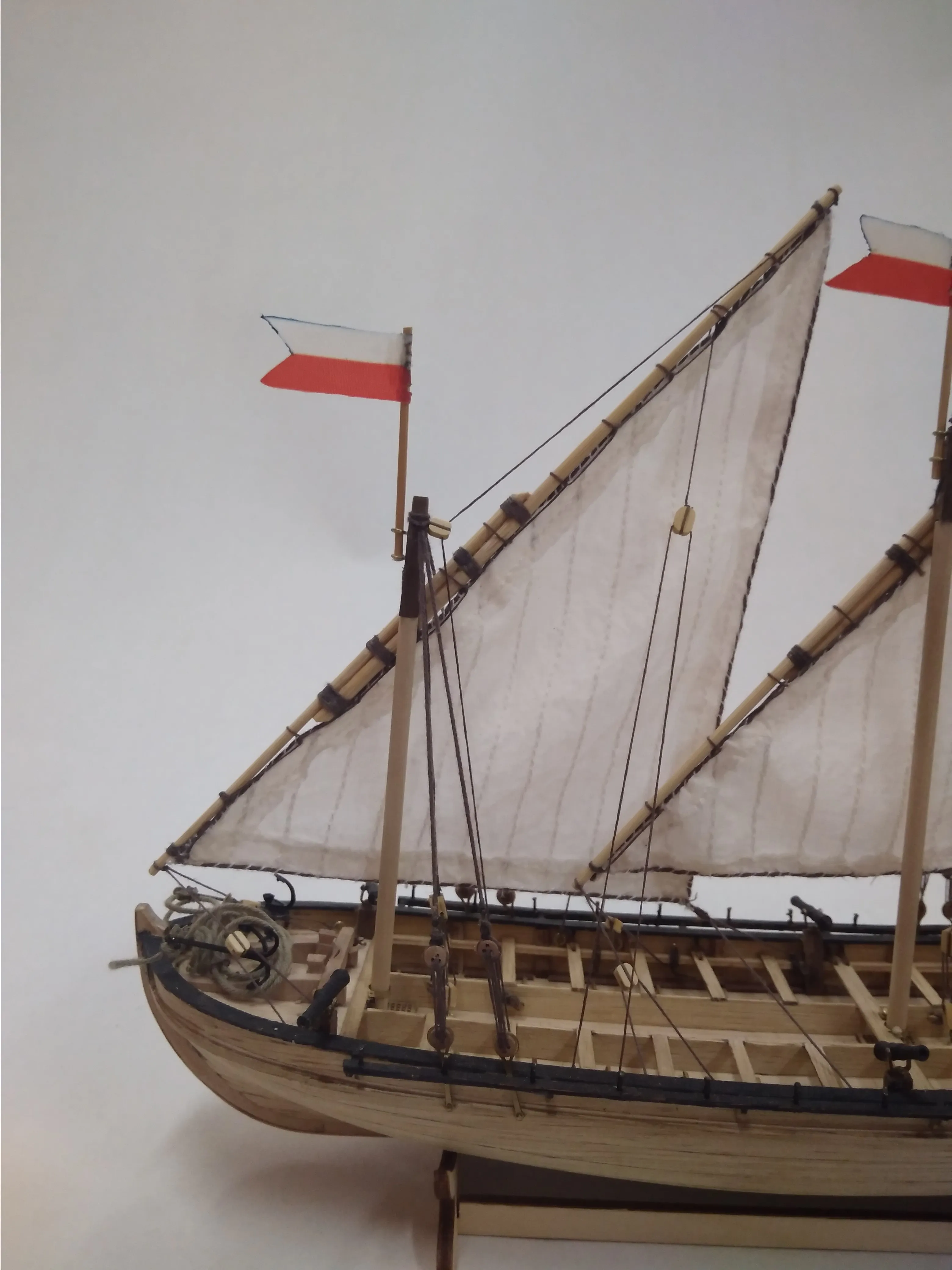 Модель корабля Дуббель - шлюпка - Верфь на Столе