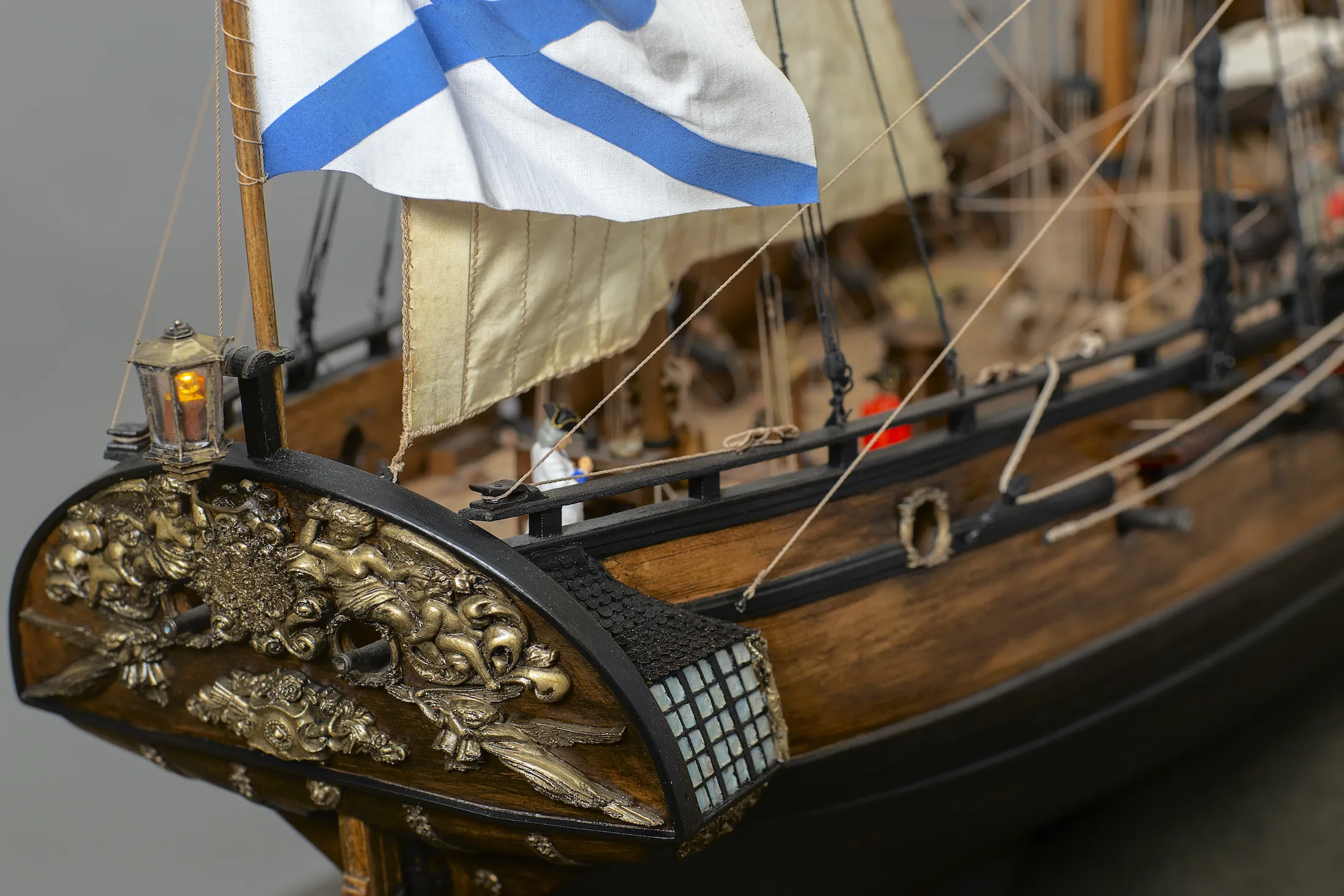 Модель корабля Шнява Балтийского флота "Фаворитка" - Верфь на Столе