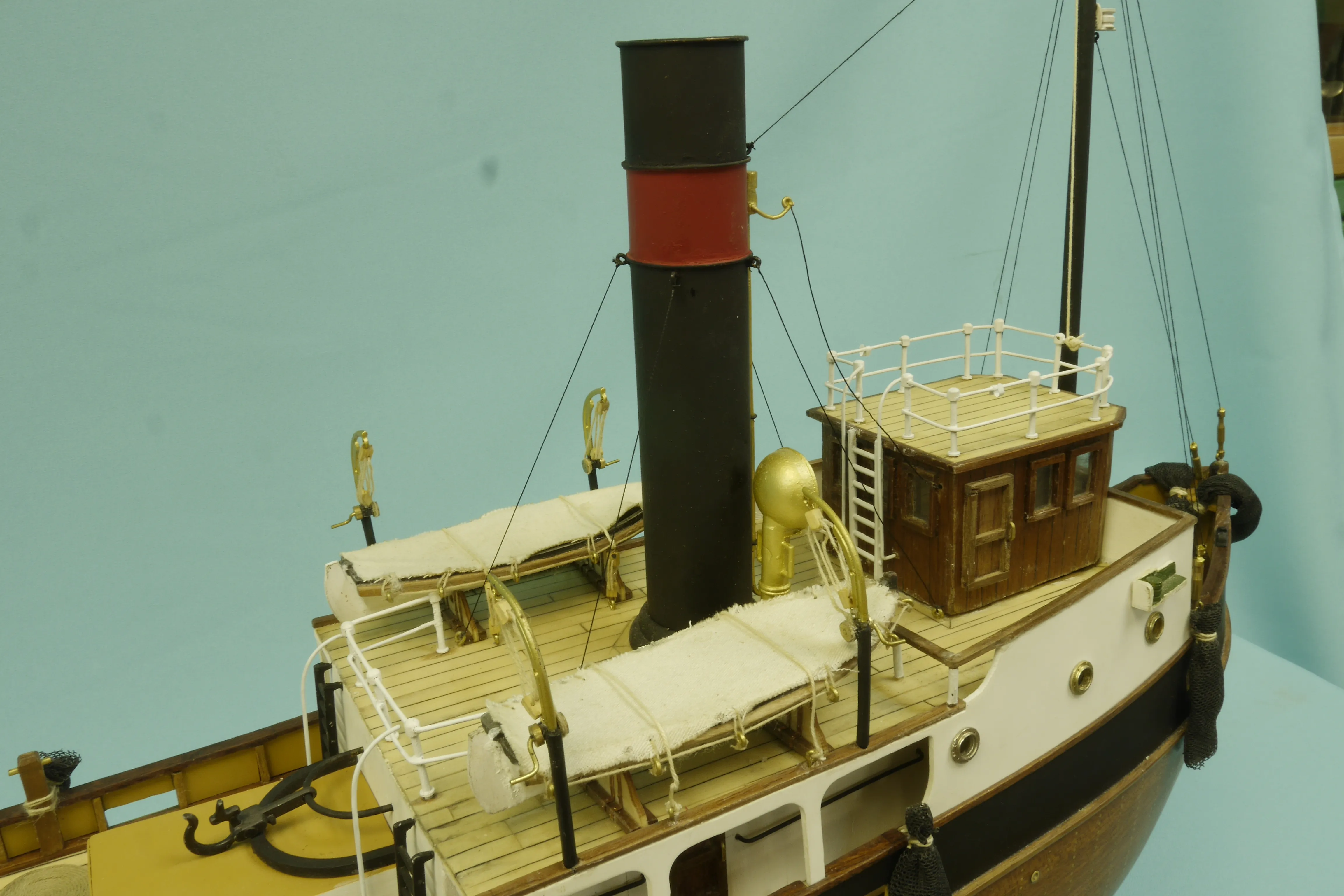 Модель корабля Буксир «САНСОН» - Верфь на Столе