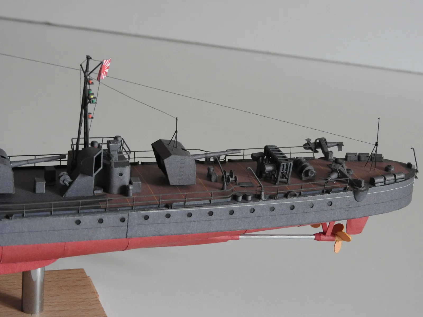 Модель корабля Миноносец "Кидзи" - Верфь на Столе