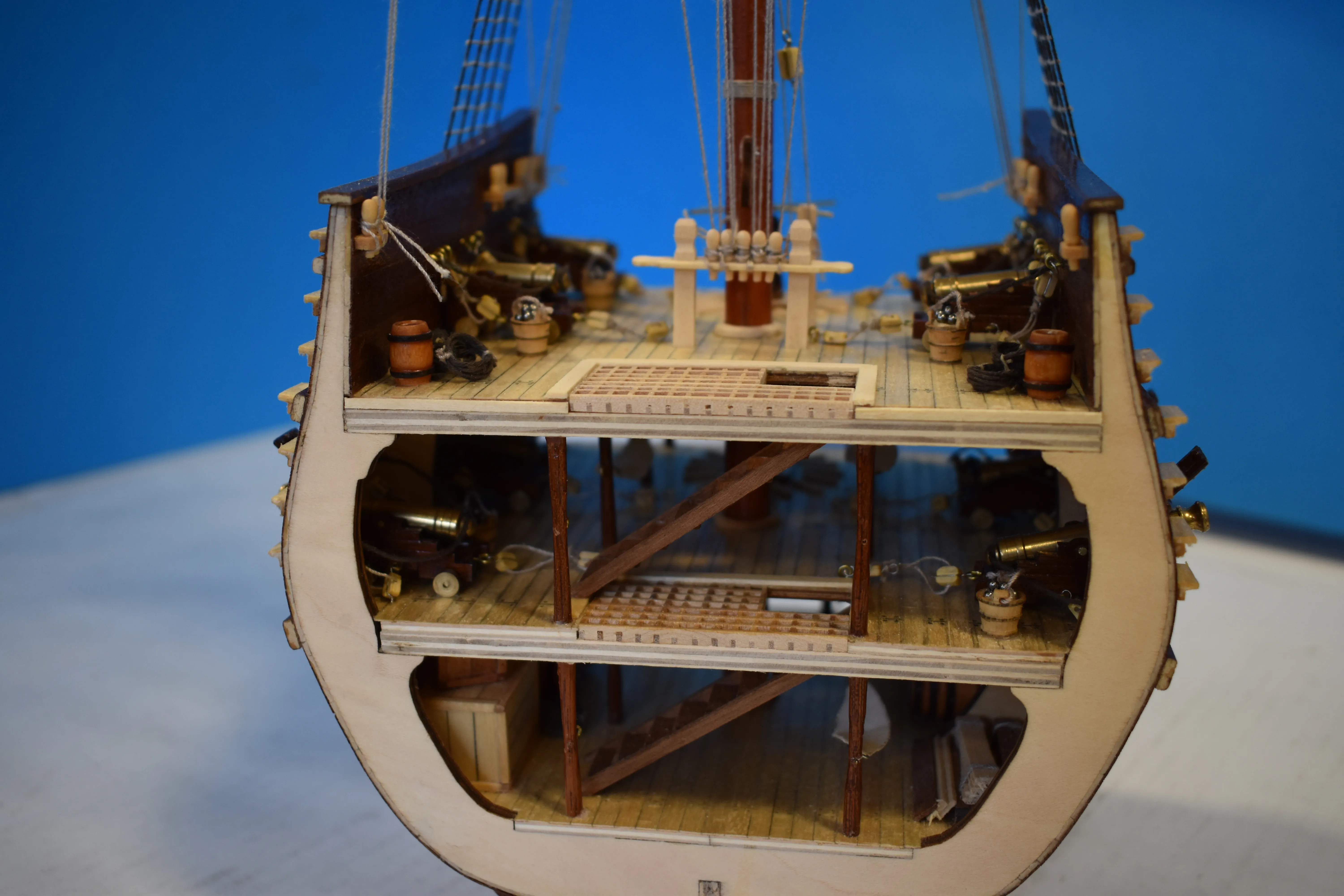 Модель корабля Поперечное сечение парусного судна "San Francisko" - Верфь на Столе