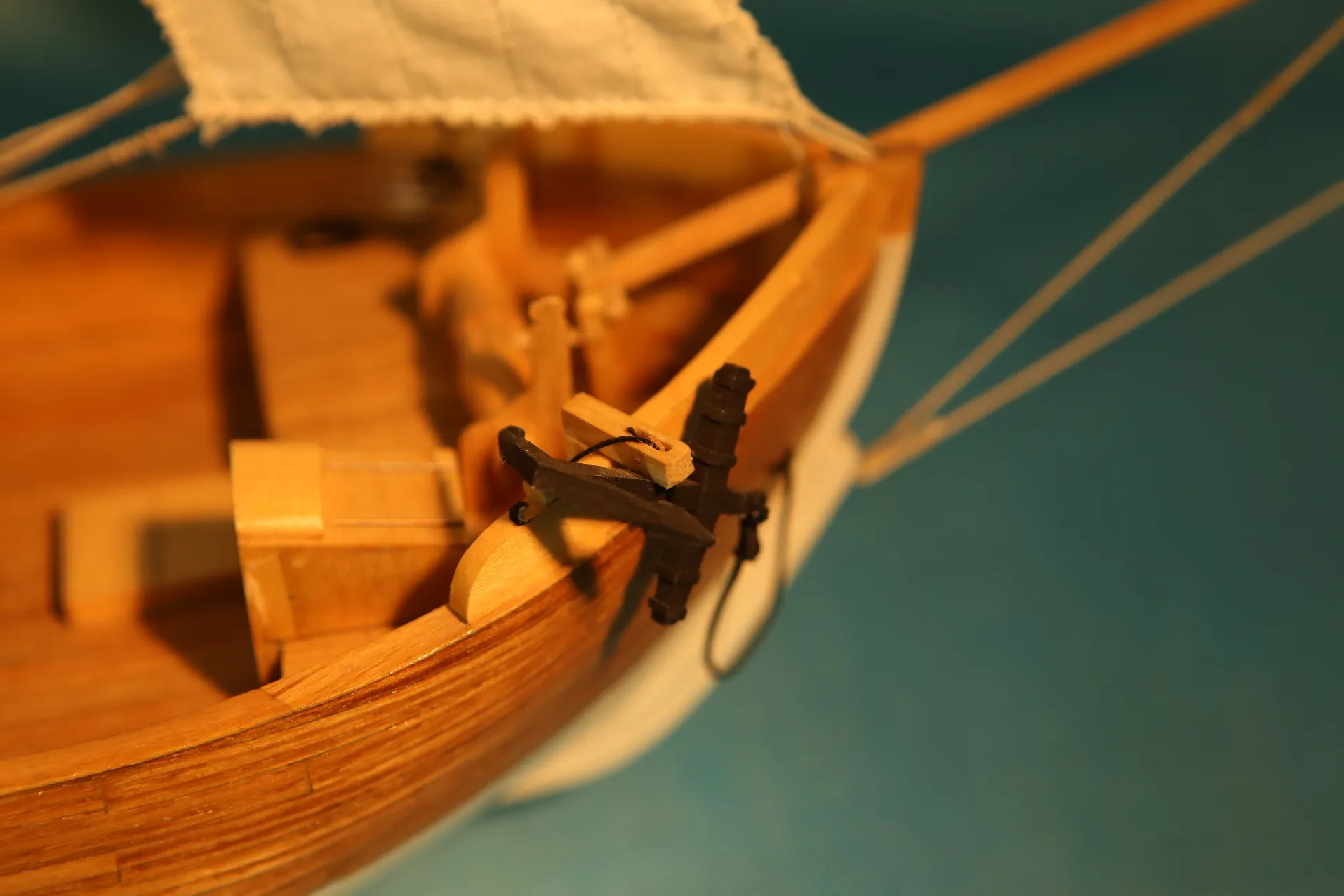 Модель корабля Скандинавская яхта - Верфь на Столе