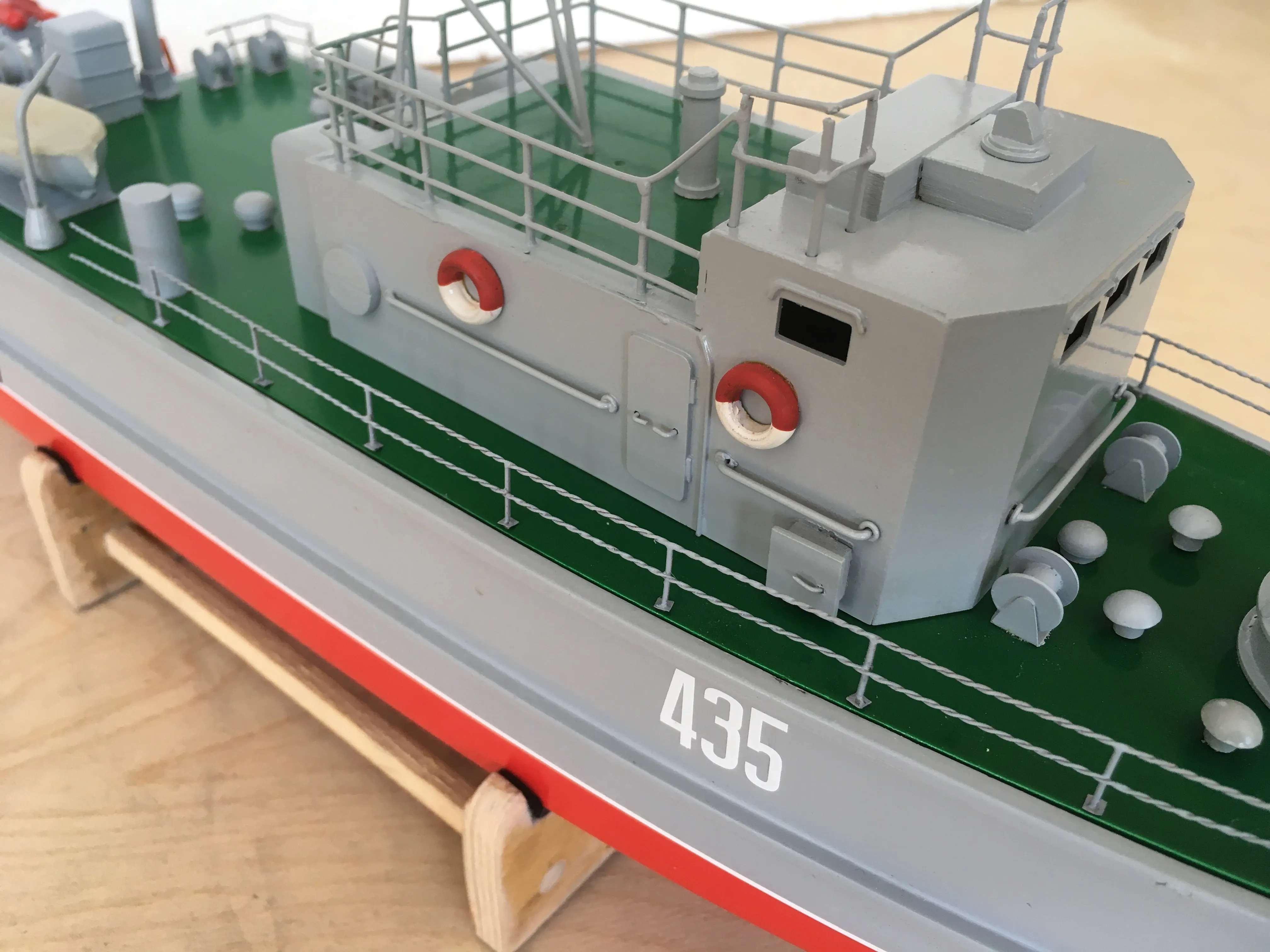 Модель корабля Тральщик пр. 257Д - Верфь на Столе