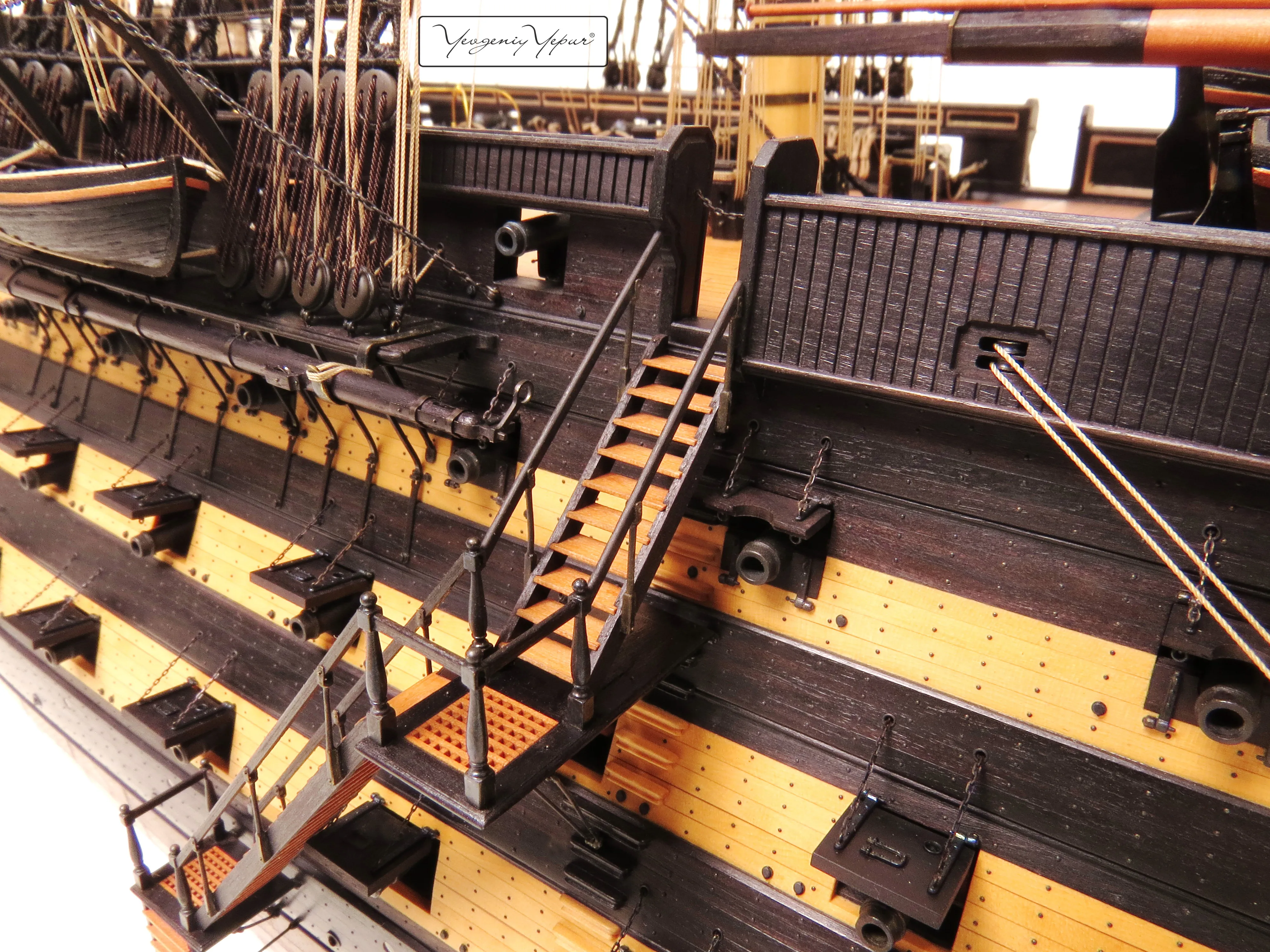 Модель корабля 120-ти пушечный корабль"Великий Князь Константин" - Верфь на Столе