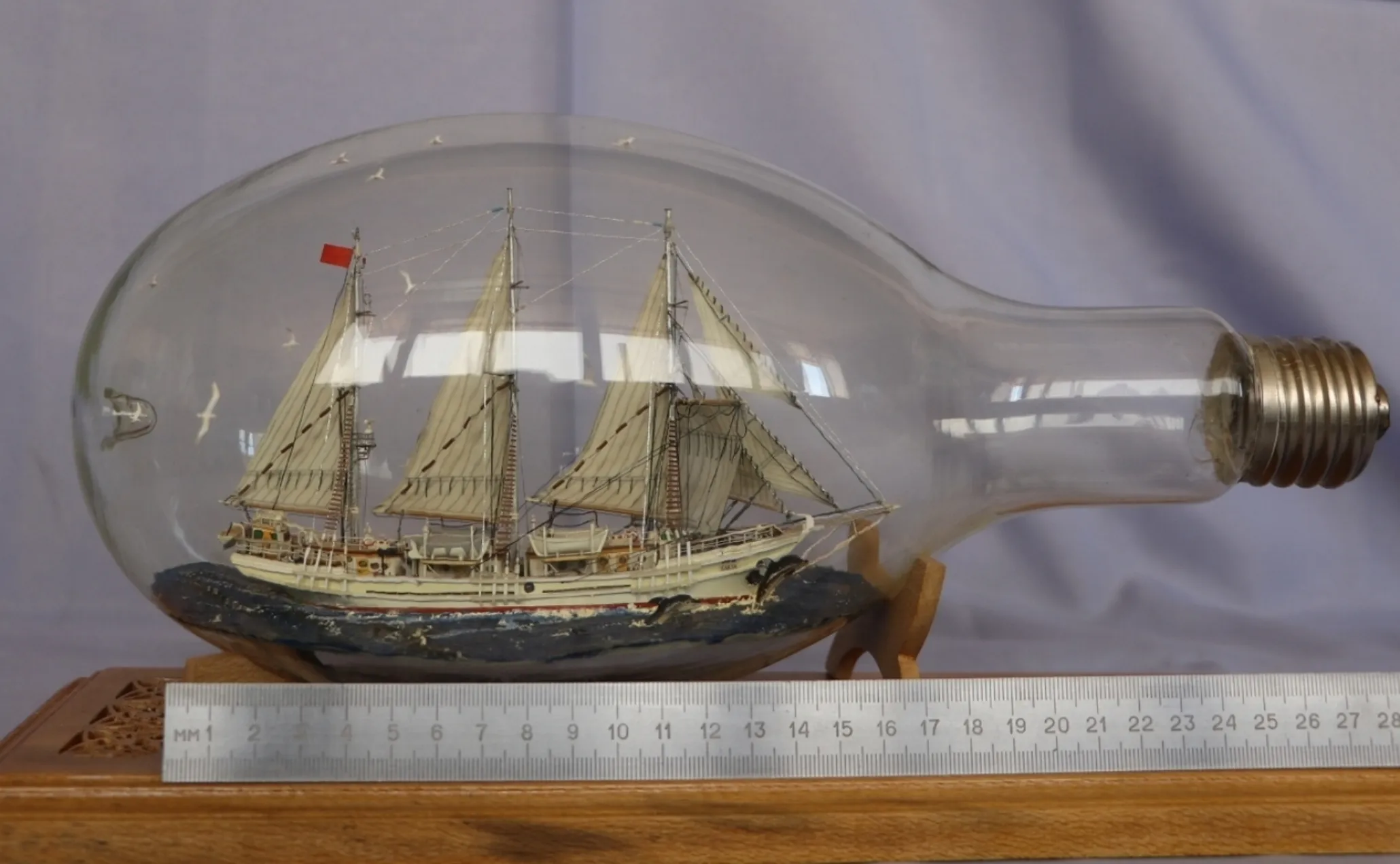 Модель корабля Немагнитная шхуна «Заря» - Верфь на Столе