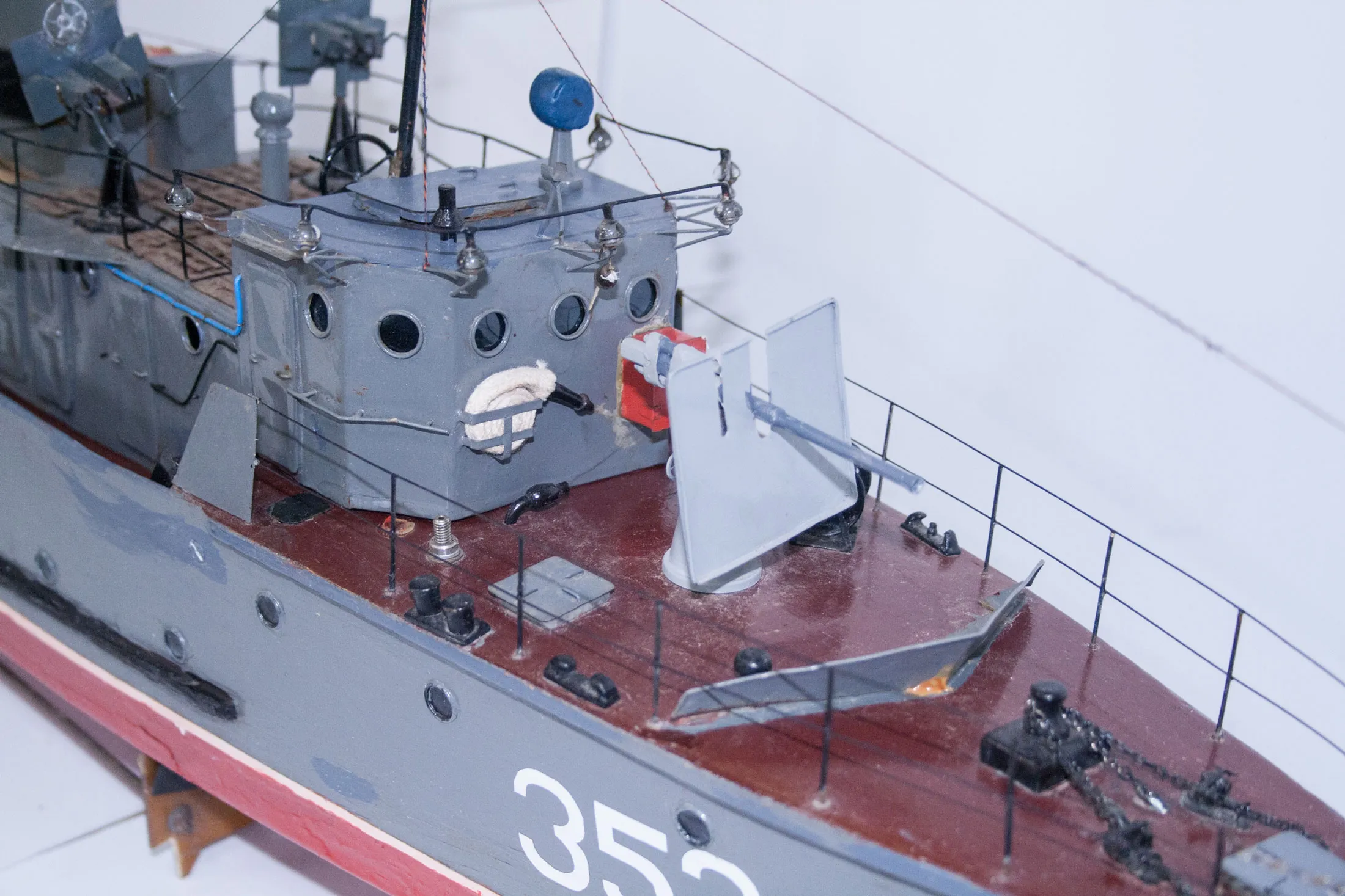 Модель корабля Морской катер-тральщик - Верфь на Столе