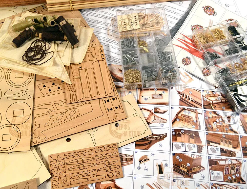 модель корабля своими руками Apostol Felipe