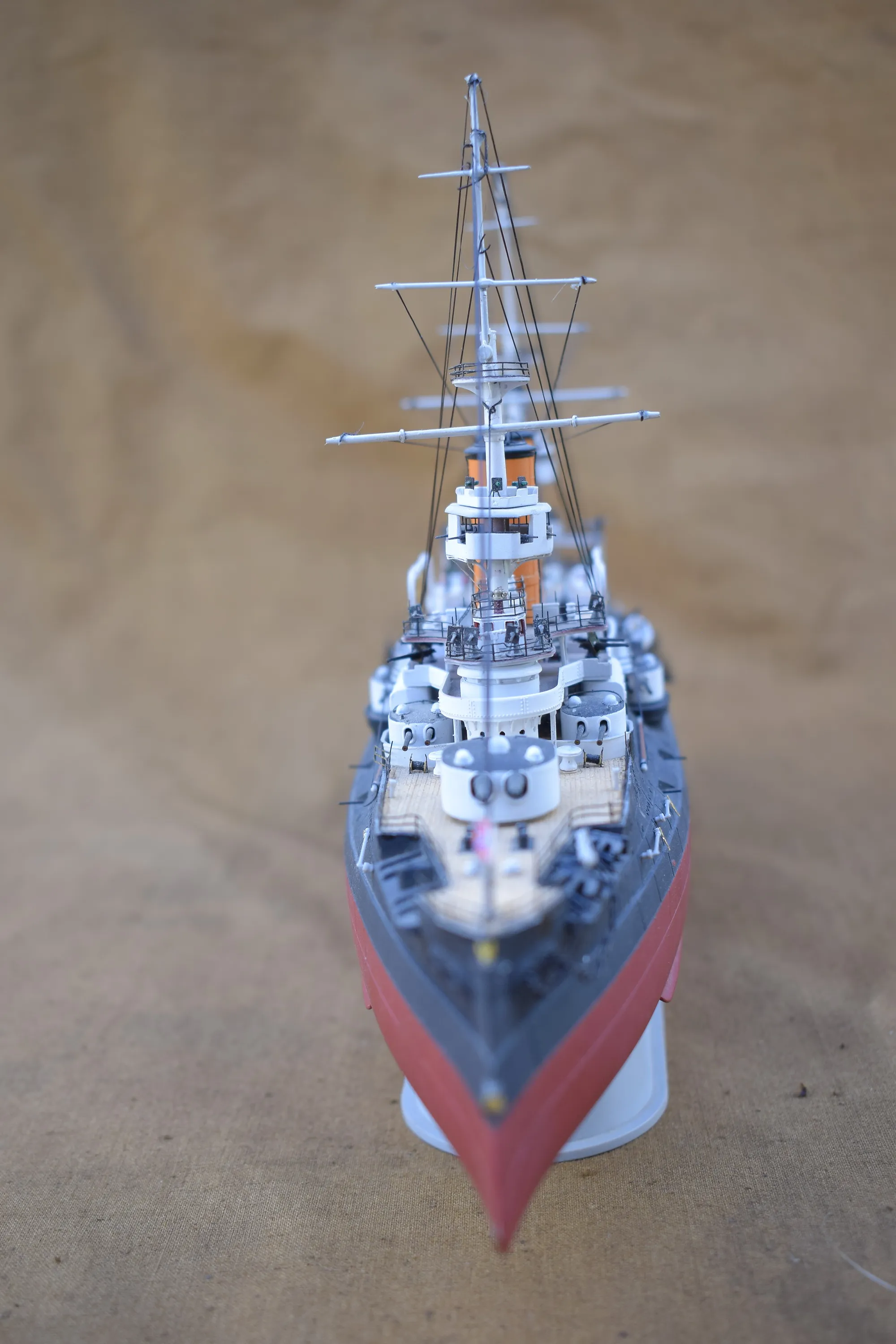 Модель корабля Броненосец РИФ «Цесаревич» на осень 1904 года - Верфь на Столе