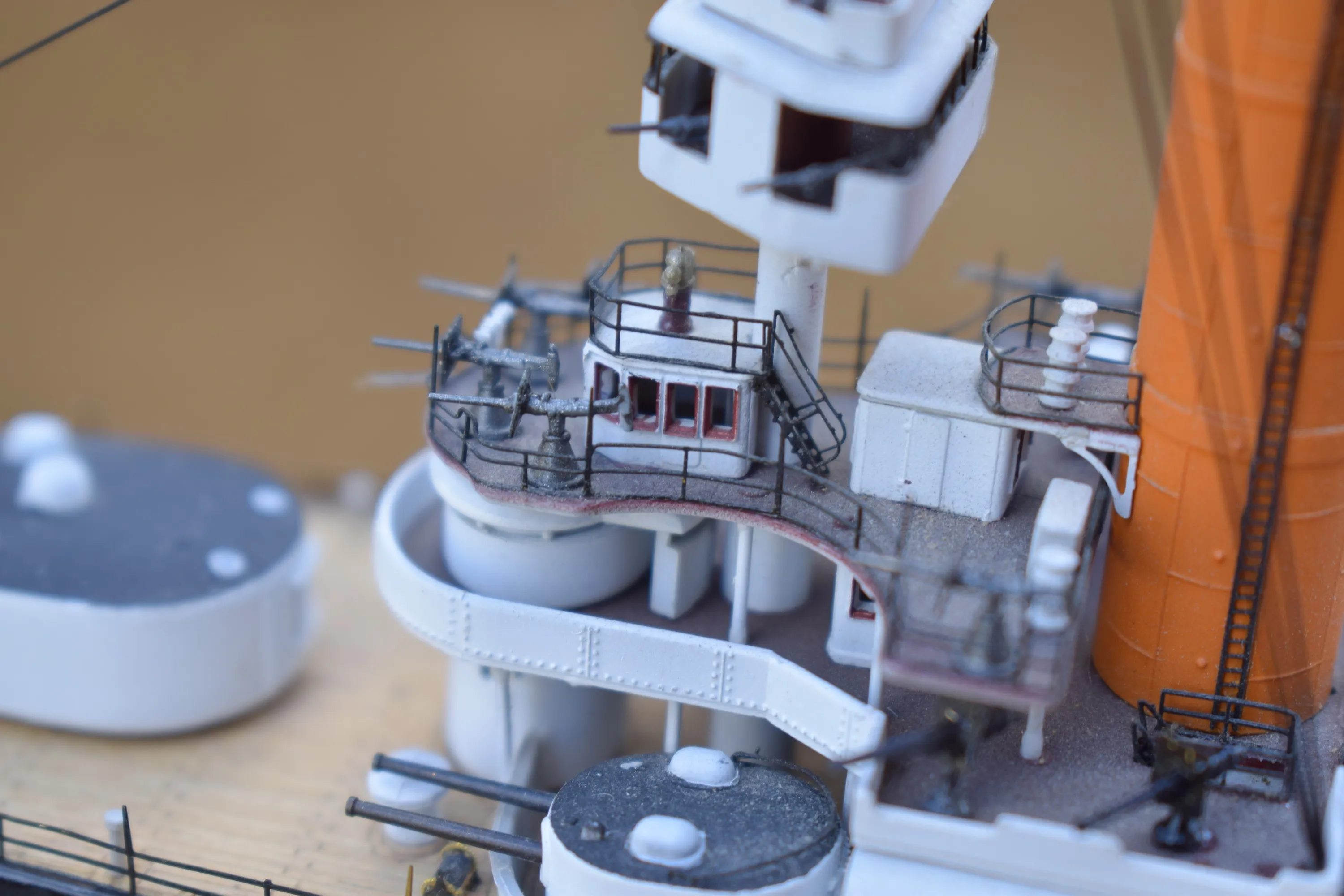 Модель корабля Броненосец РИФ «Цесаревич» на осень 1904 года - Верфь на Столе