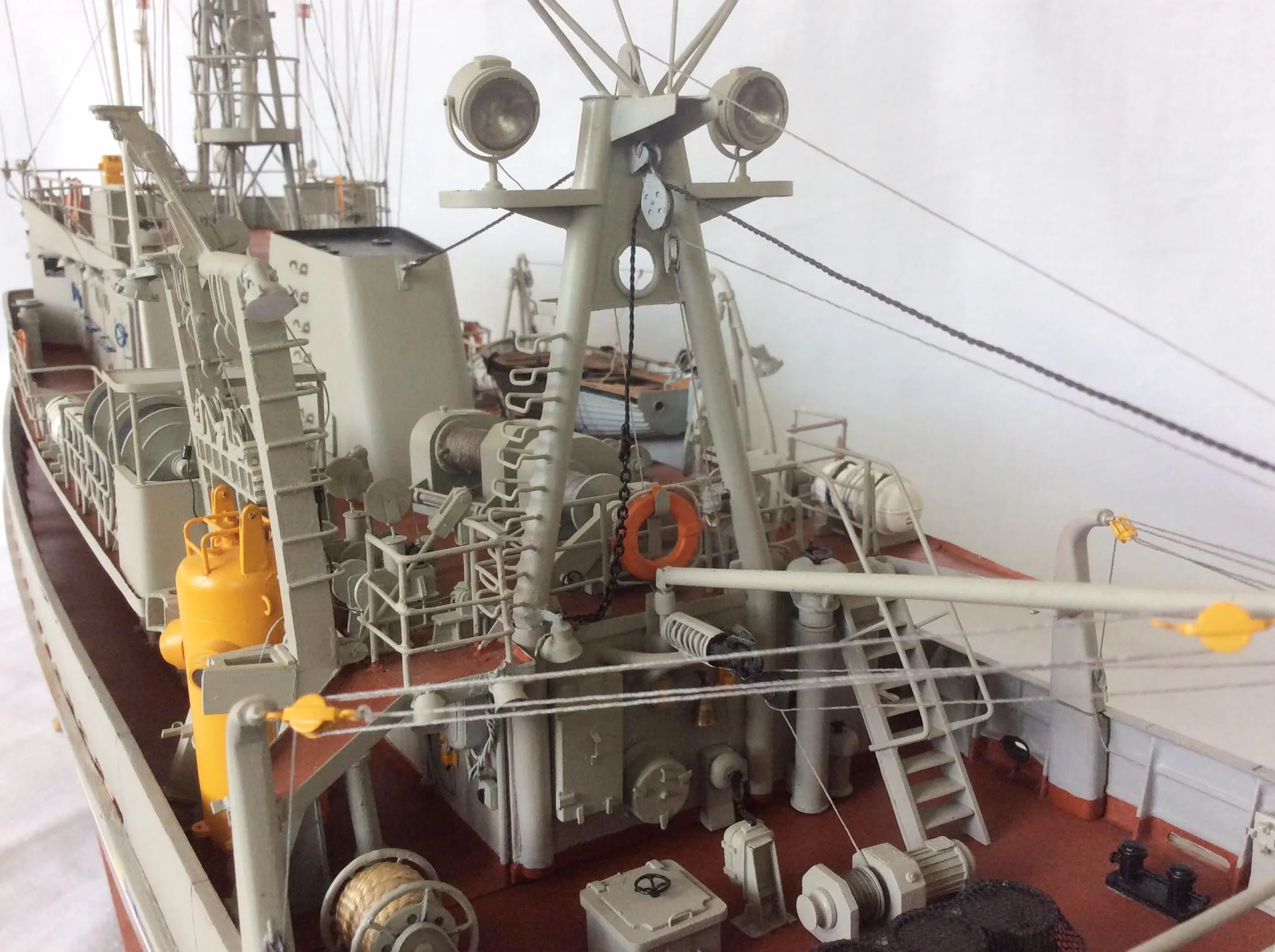 Модель корабля Водолазный бот проекта 535 типа "Краб"  - Верфь на Столе