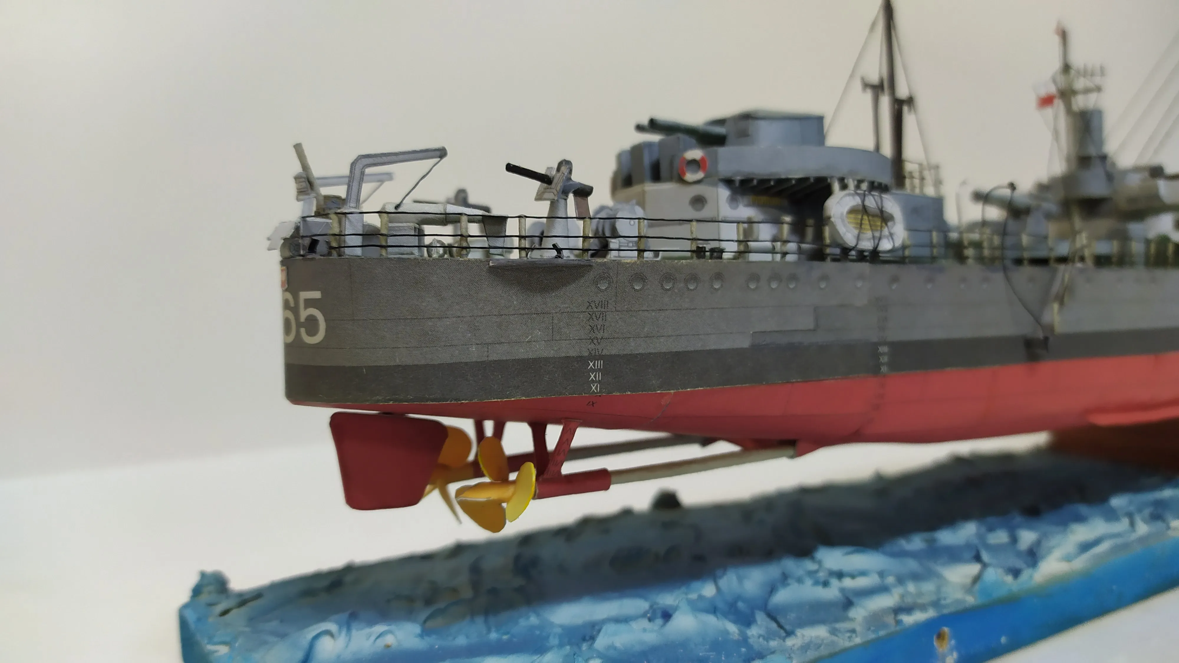 Модель корабля Корвет ORP "PIORUN" - Верфь на Столе