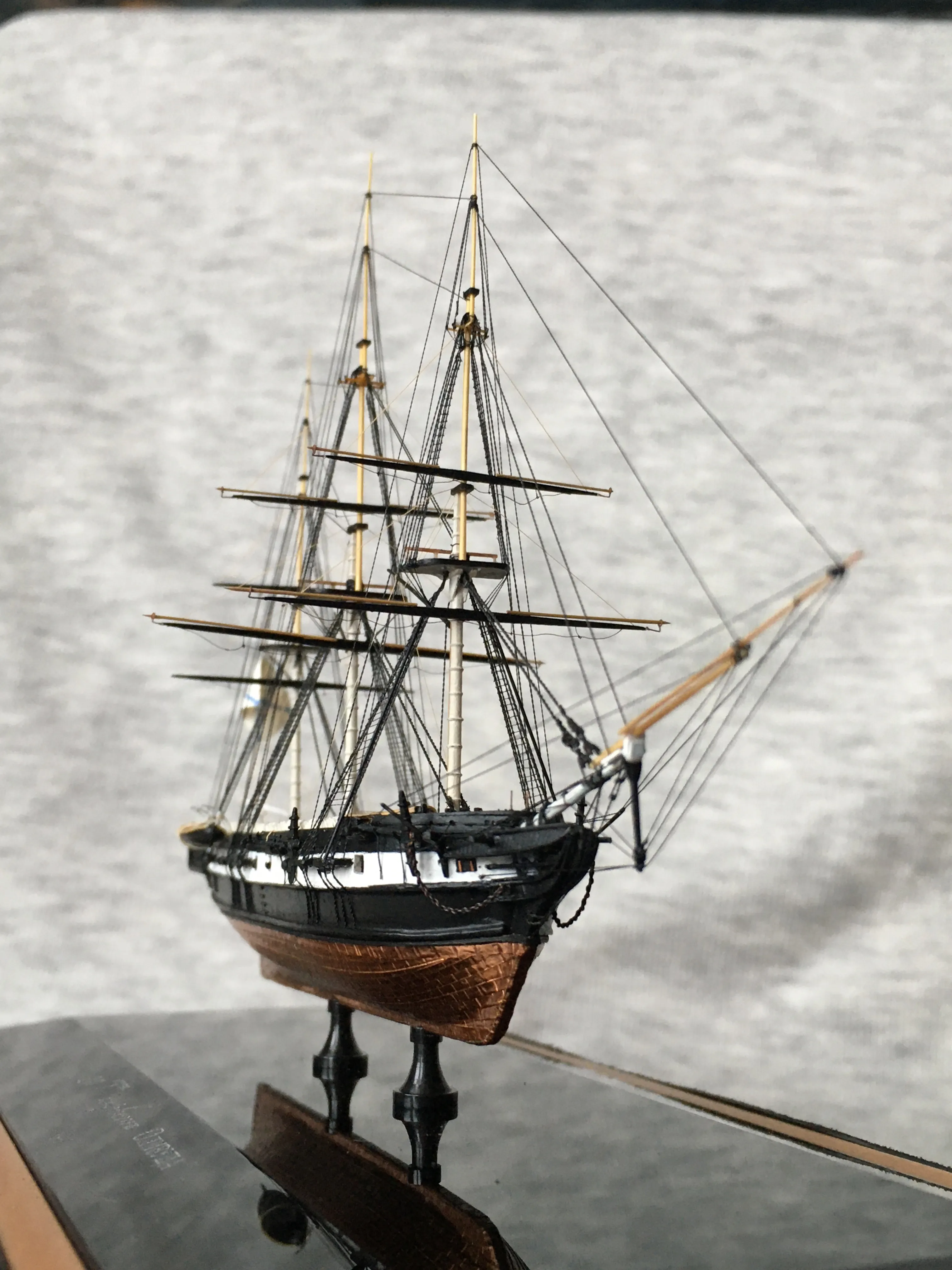 Модель корабля 20-ти пушечный корвет “Оливуца” - Верфь на Столе