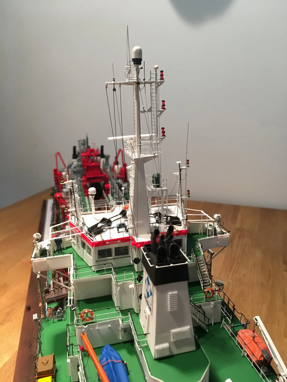 Модель корабля dredger "Josef Möbius" - Верфь на Столе