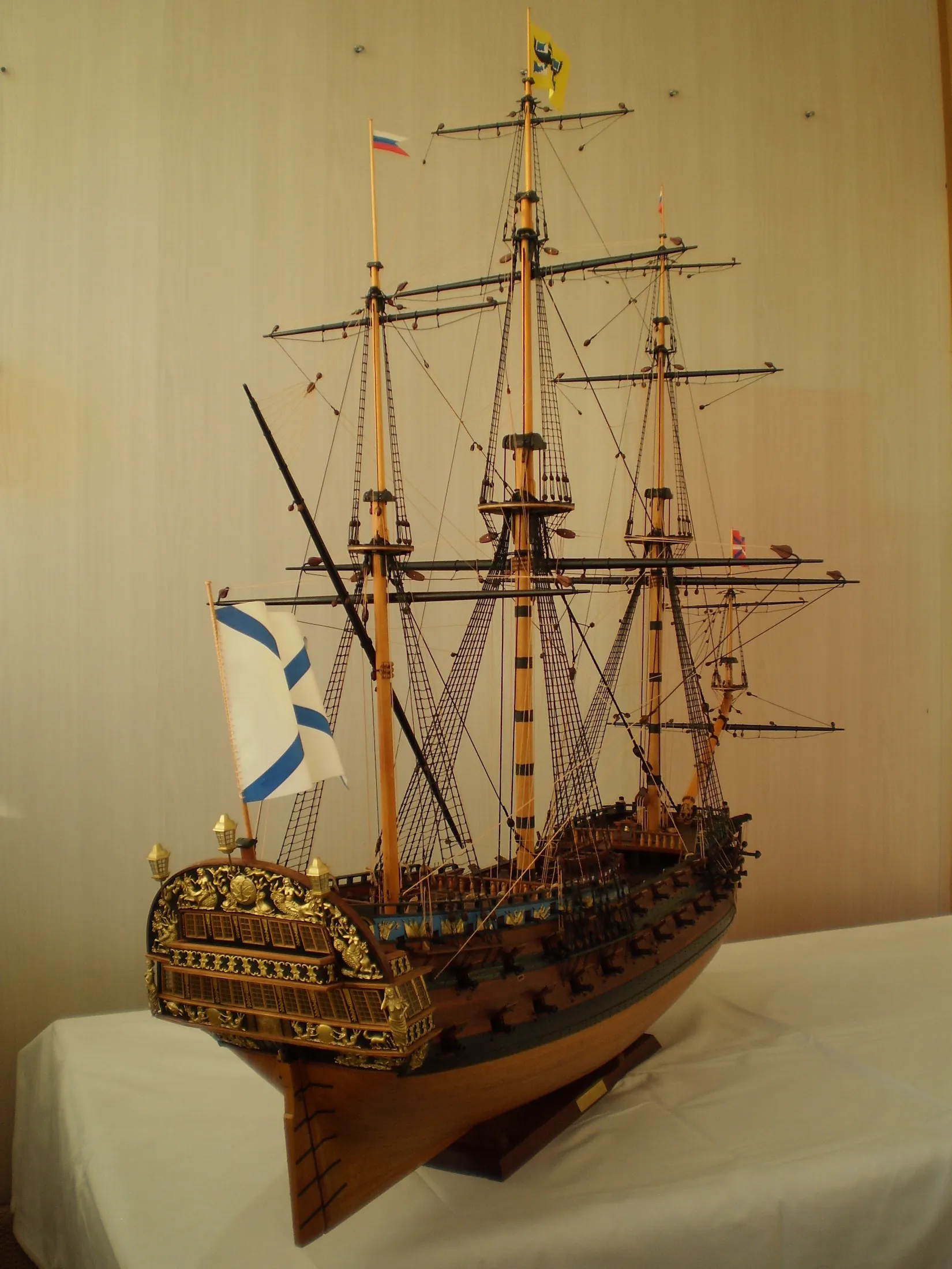Модель корабля «Ингерманланд» (1715) - Верфь на Столе
