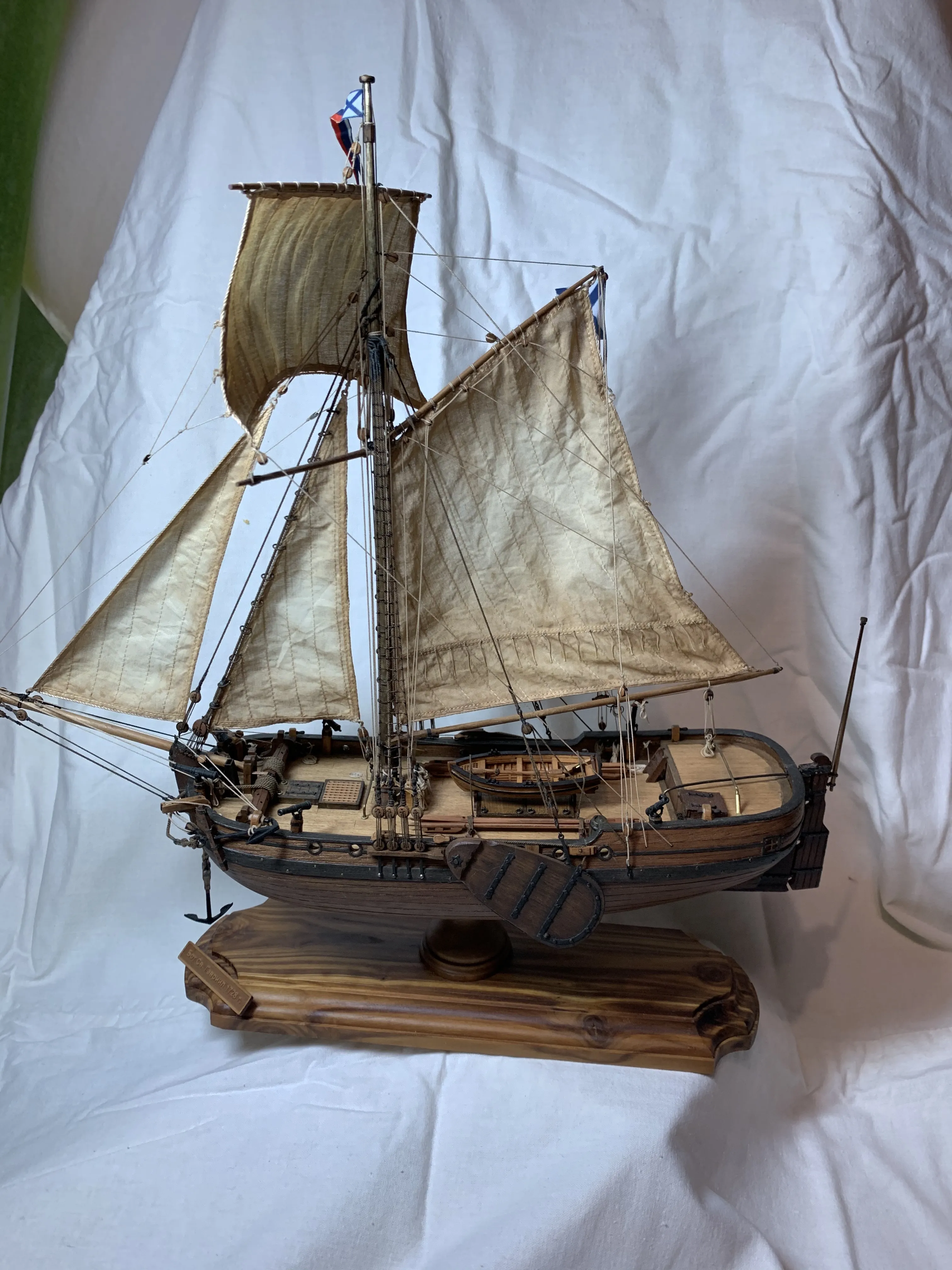 Модель корабля Бот "Святой Гавриил" - Верфь на Столе
