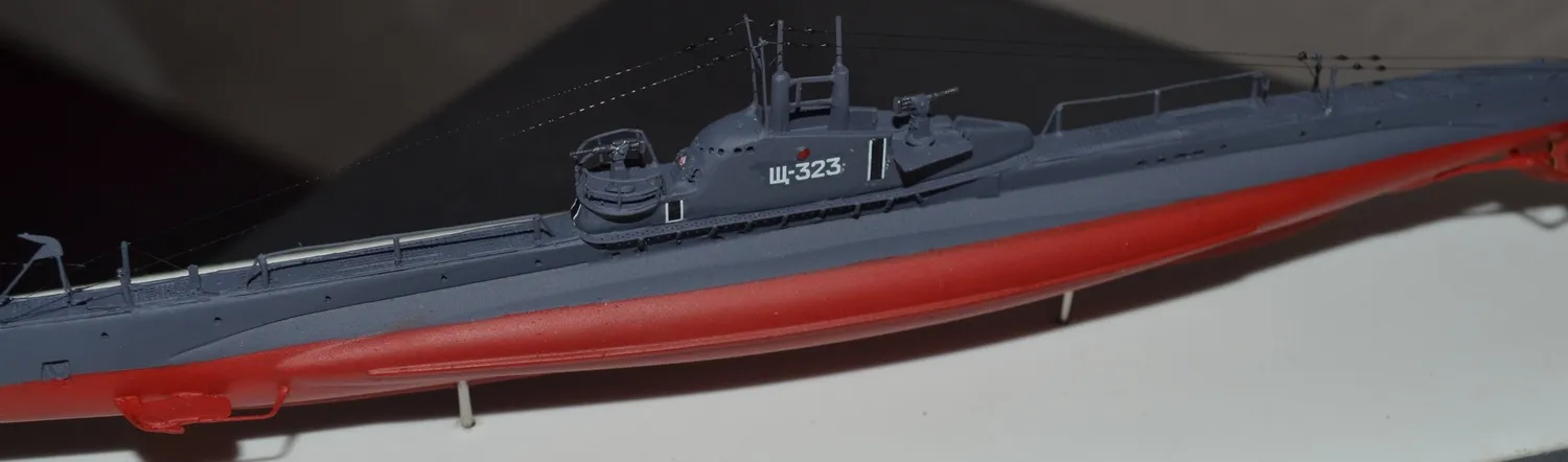 Модель корабля Подводная лодка типа Щука  "323" - Верфь на Столе