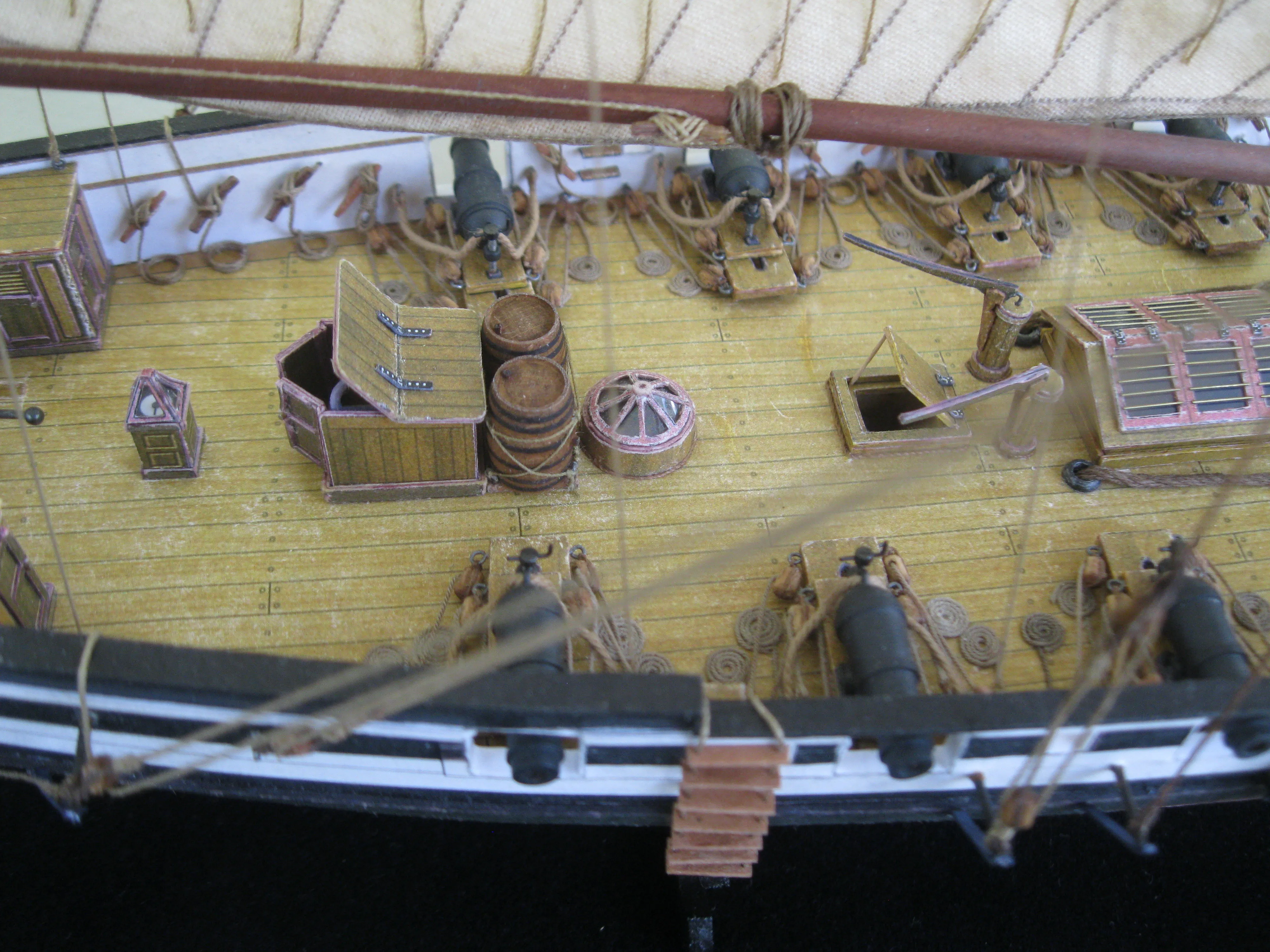 Модель корабля Тендер „Поспешный” - Верфь на Столе