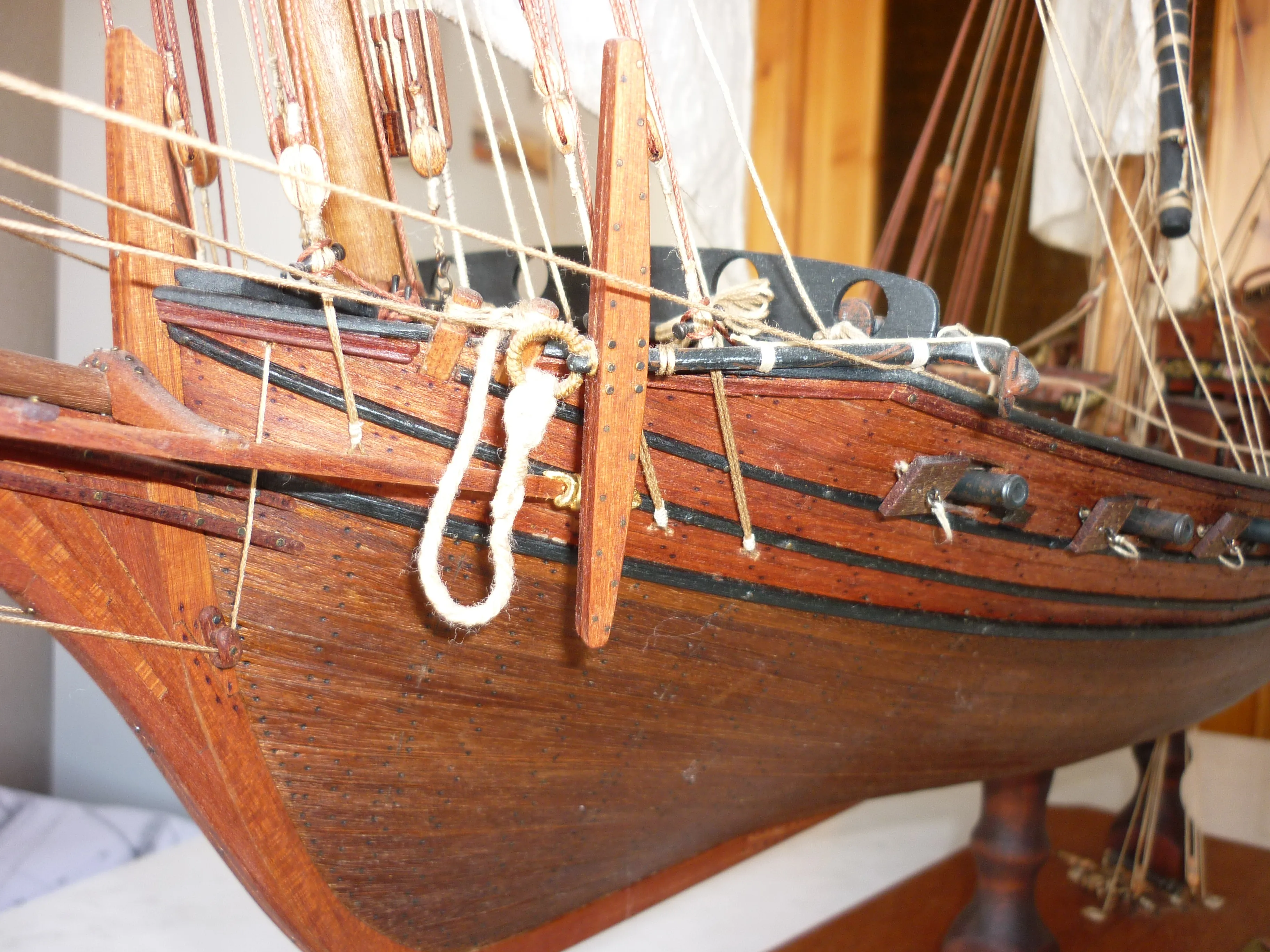 Модель корабля Шебека «Le Requin»  - Верфь на Столе