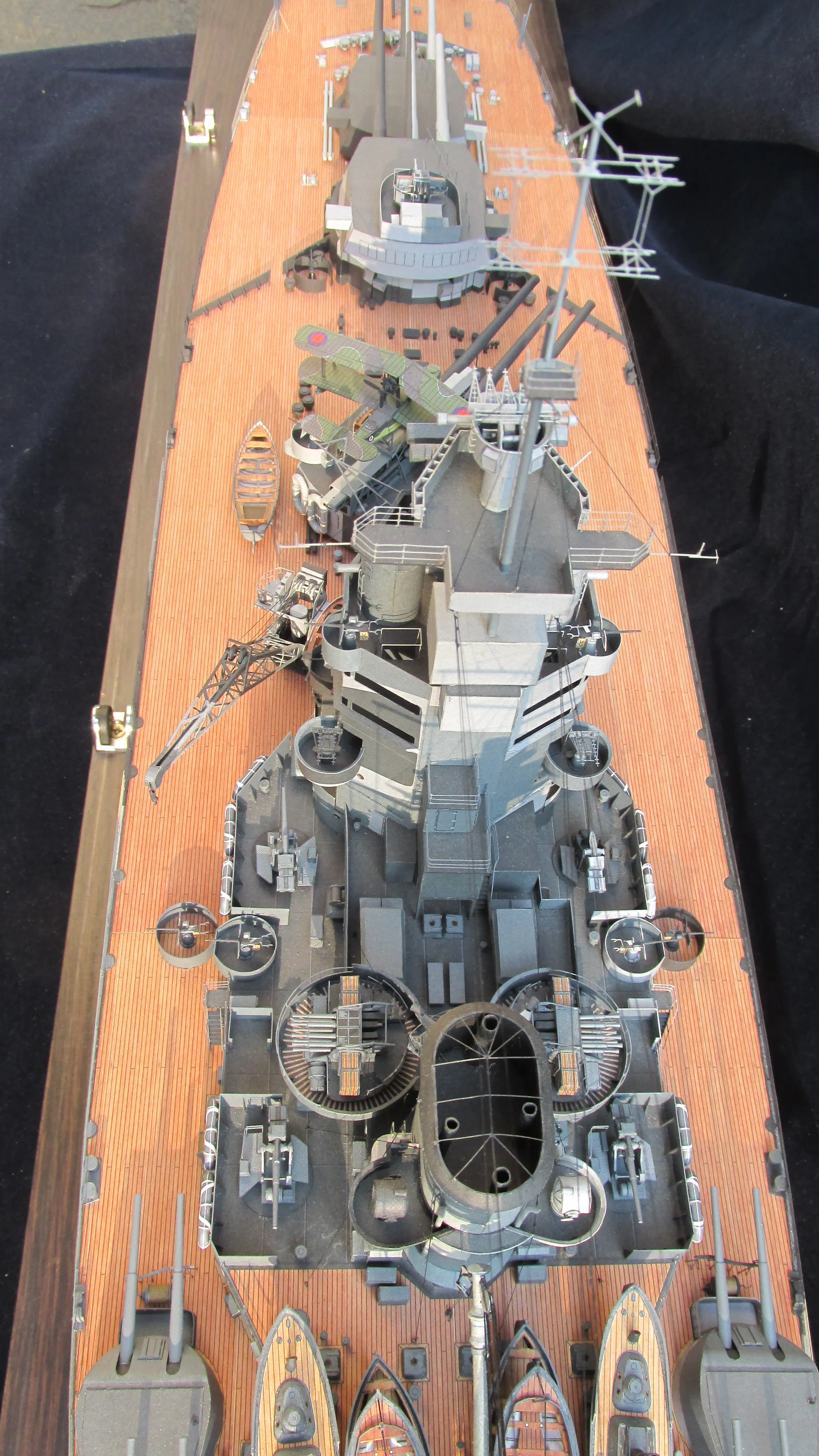 Модель корабля Линкор "Родней" - Верфь на Столе