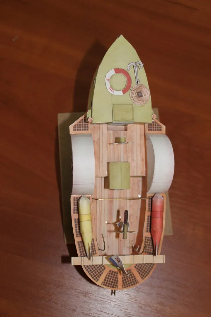 Модель корабля Тральщик ТЩ-4 - Верфь на Столе