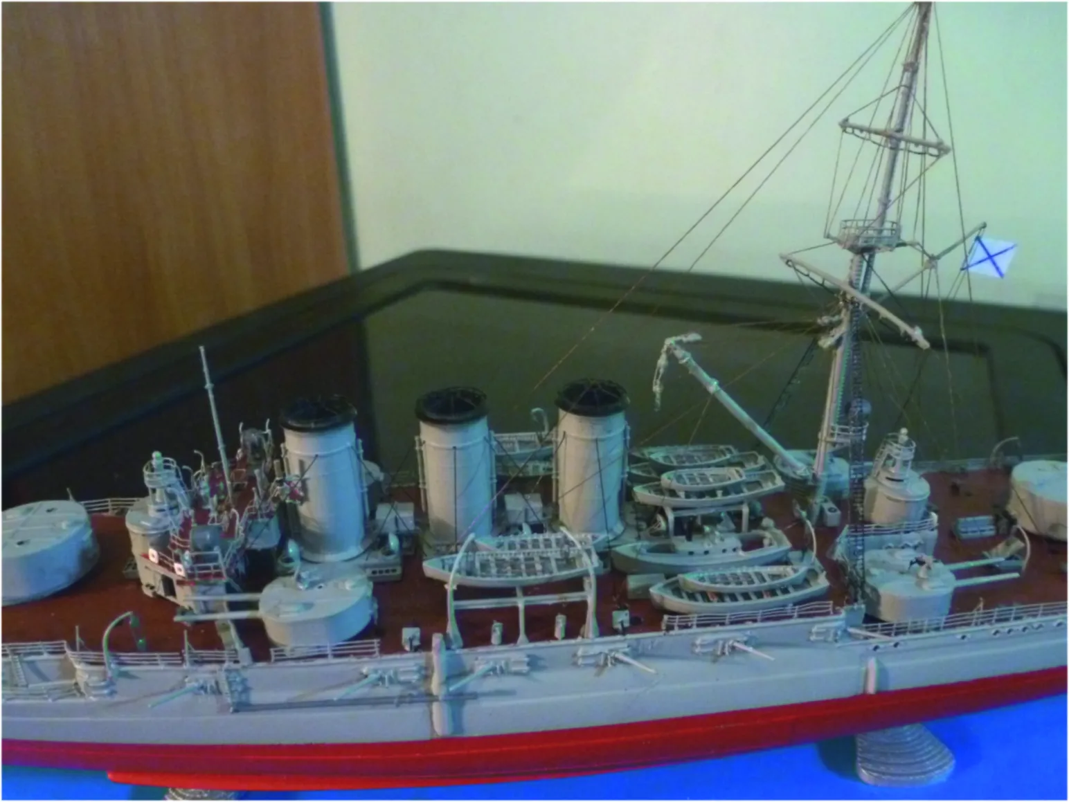 Модель корабля  броненосный крейсер I ранга "Рюрик" - Верфь на Столе