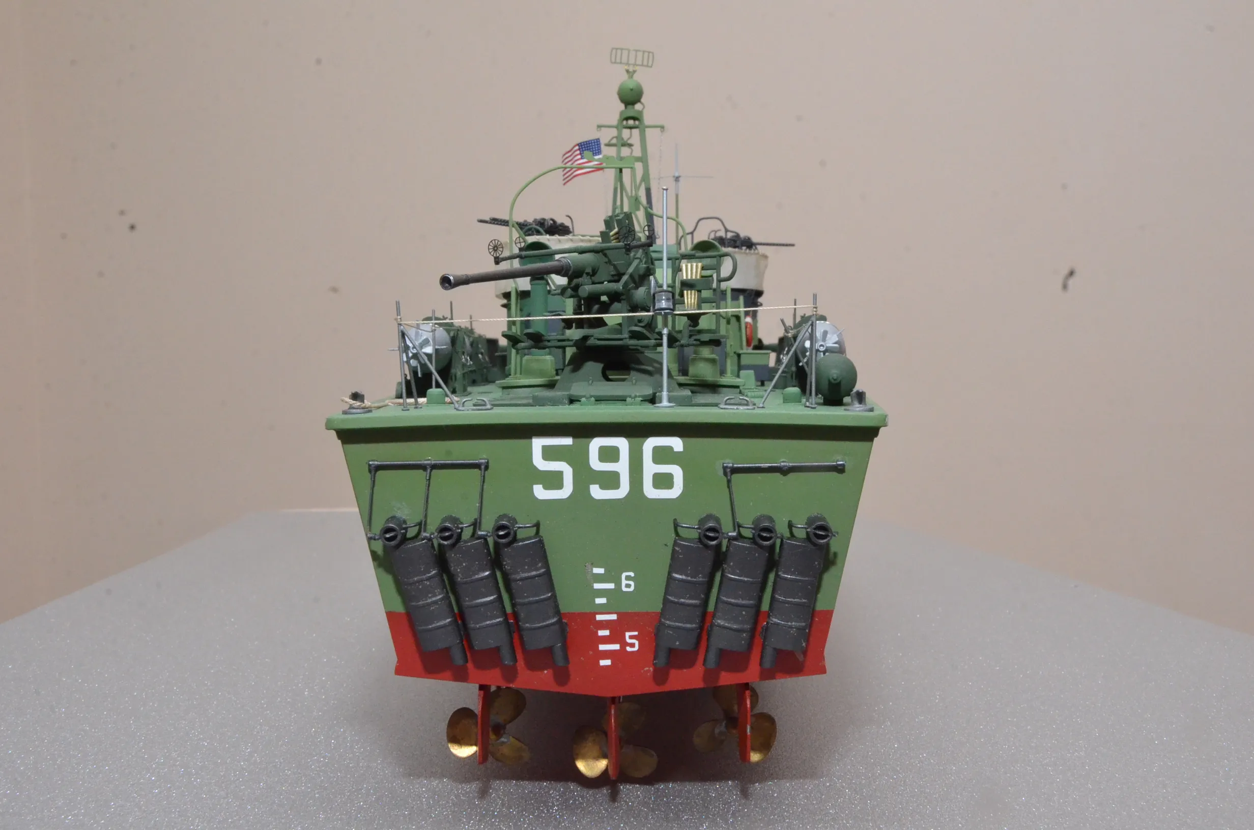 Модель корабля Торпедный катер PT–596 - Верфь на Столе