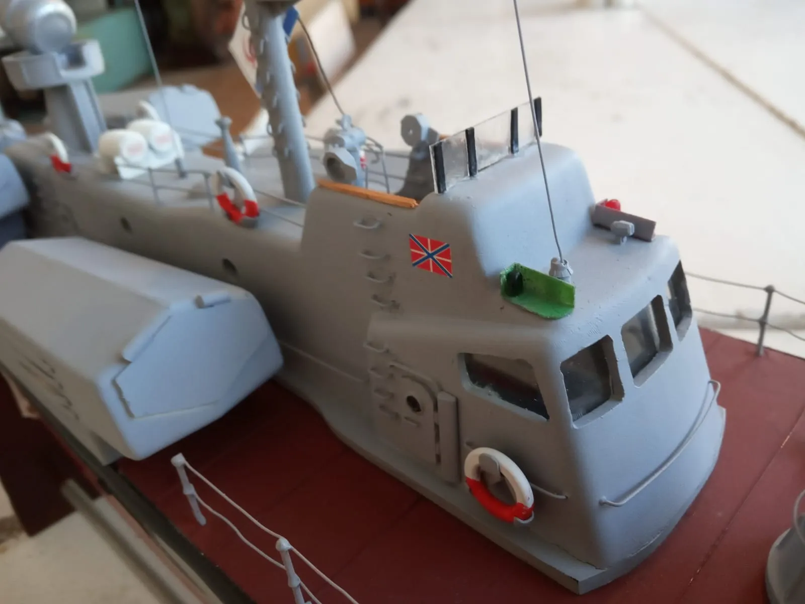 Модель корабля Ракетный катер проект 205 «Москит» - Верфь на Столе