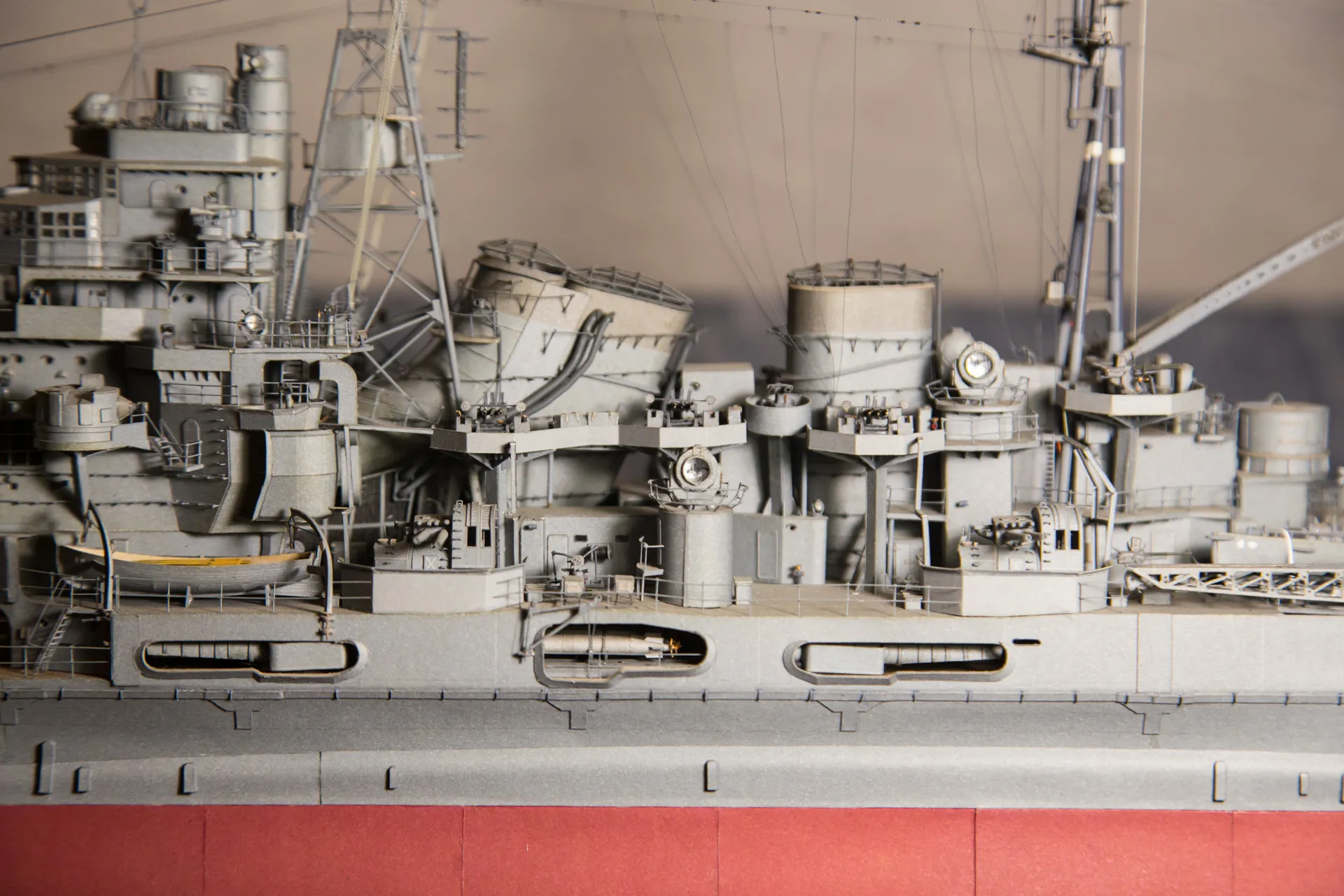 Модель корабля IJN MAYA  - Верфь на Столе