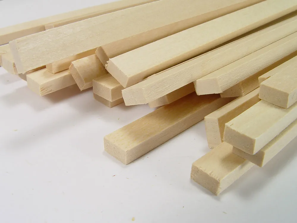 Рейка 2х6мм, липа, 4 штуки