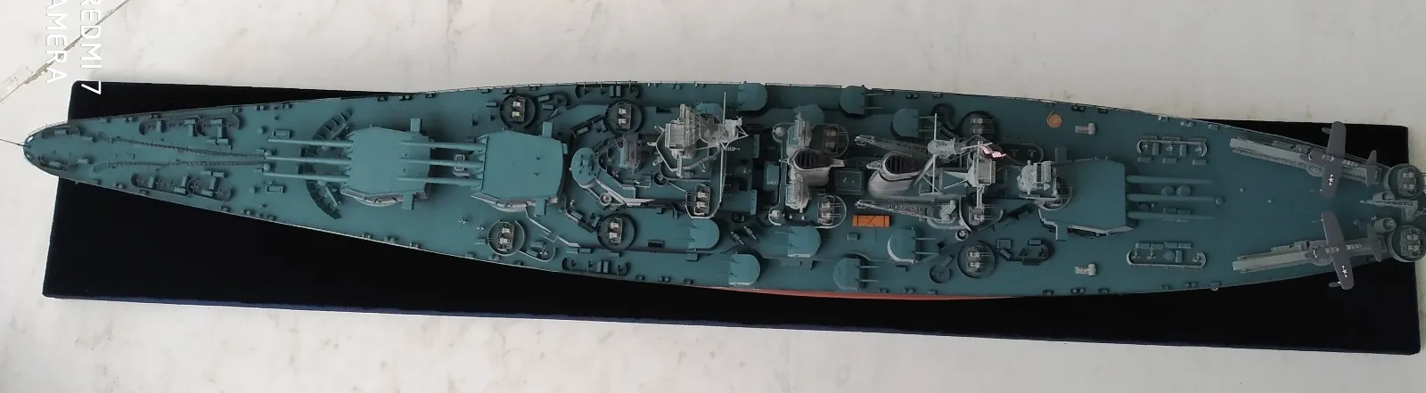 Модель корабля Линкор «North Carolina» - Верфь на Столе