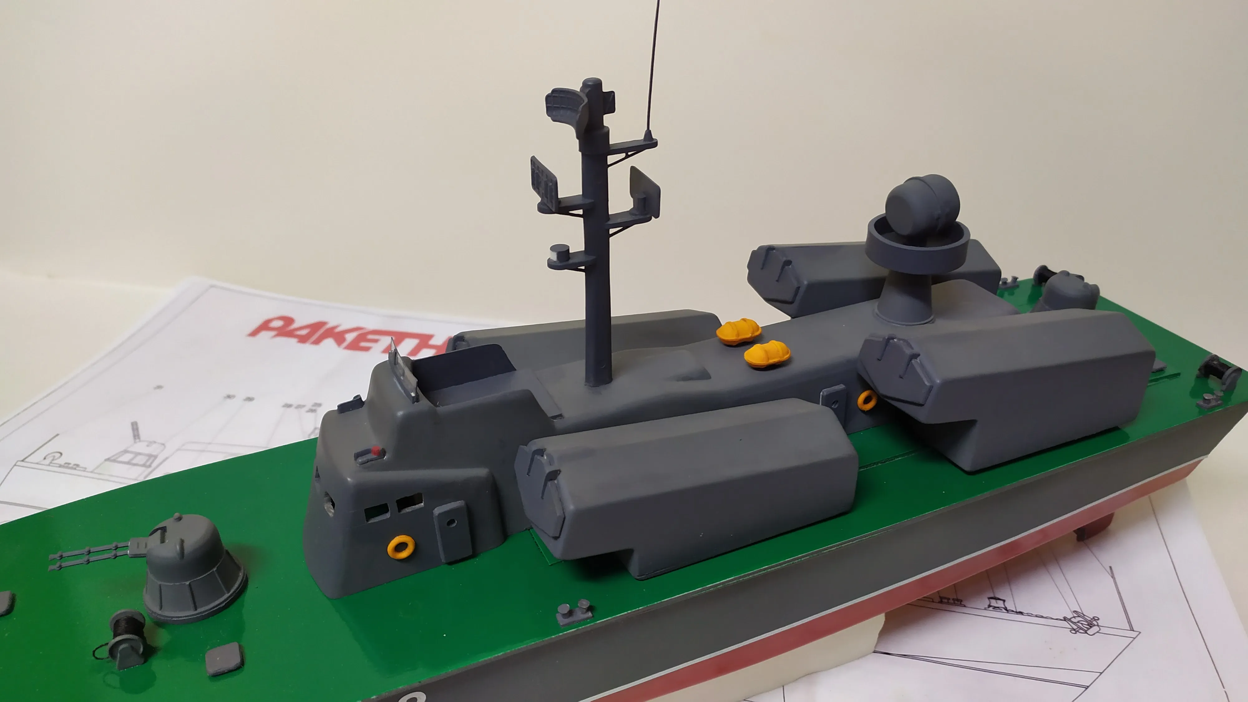 Модель корабля Ракетный катер типа "Оса" - Верфь на Столе