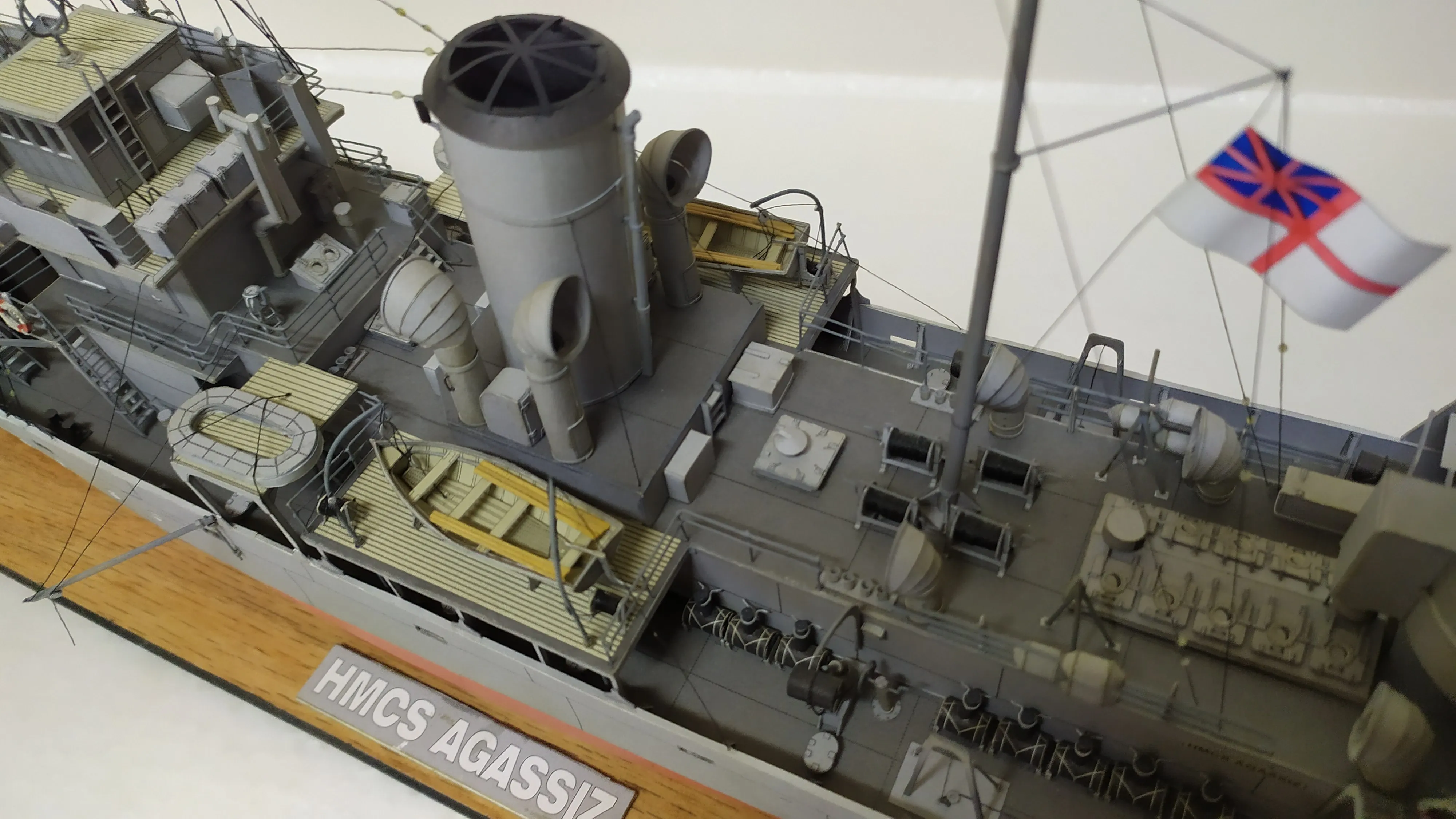 Модель корабля Корвет  NMCS "AGASSIZ" - Верфь на Столе