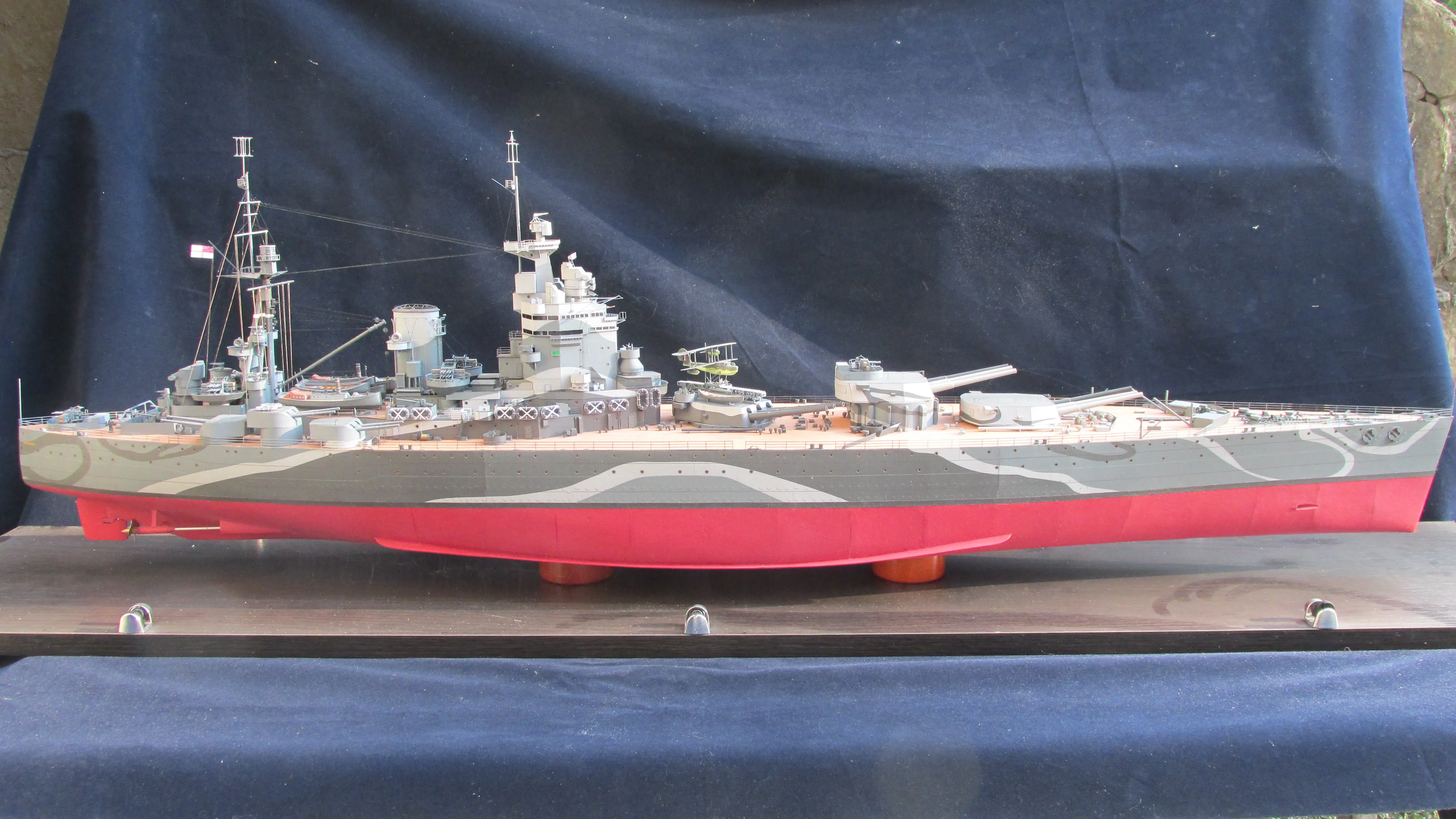 Модель корабля Линкор "Родней" - Верфь на Столе