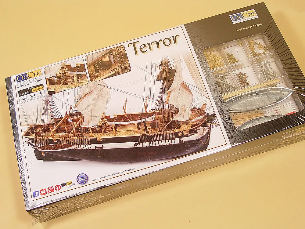 HMS Terror (Корабль Джона Франклина)  + (Стартовый набор инструментов)