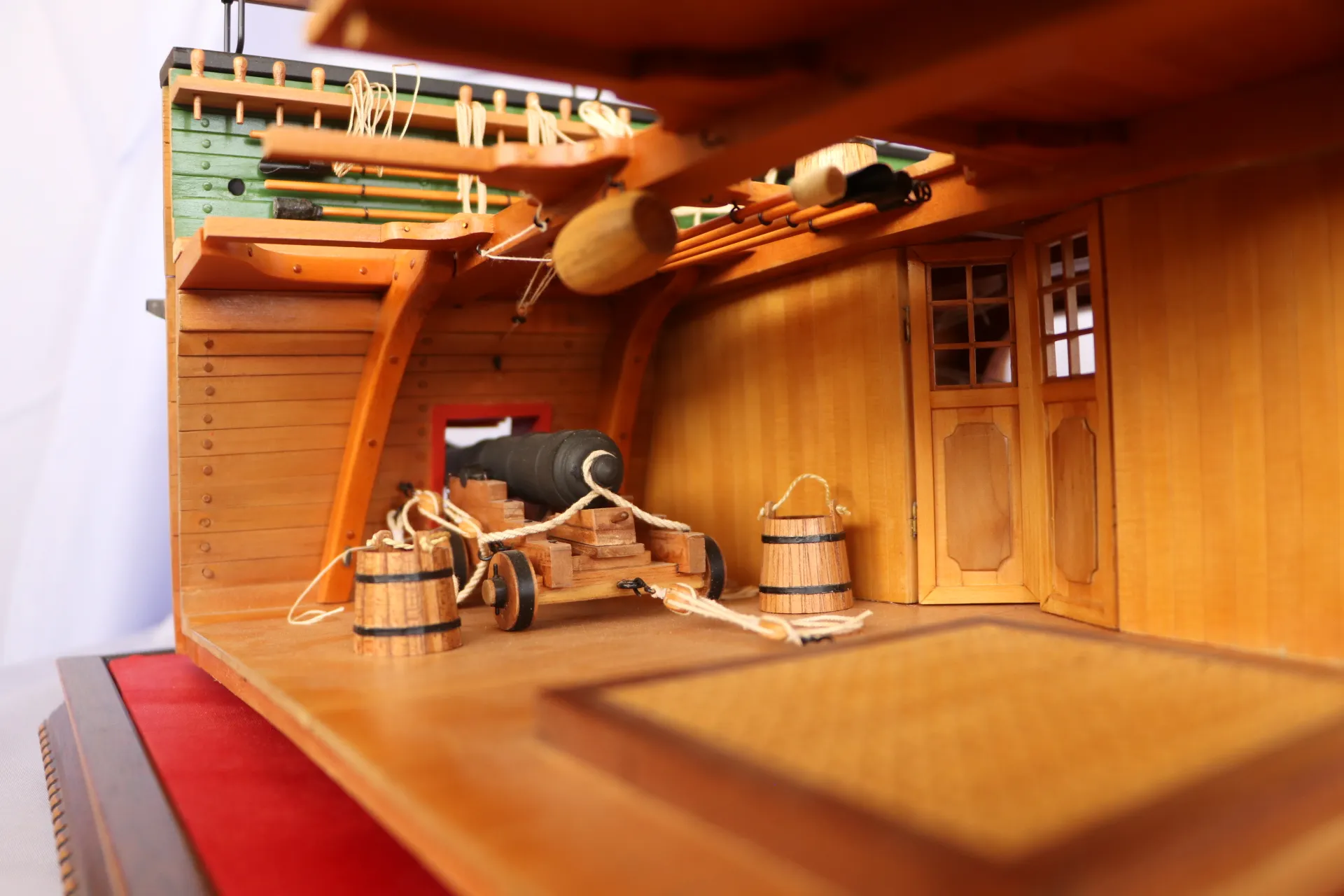 Модель корабля Шлюп "ВОСТОК" (фрагмент) - Верфь на Столе