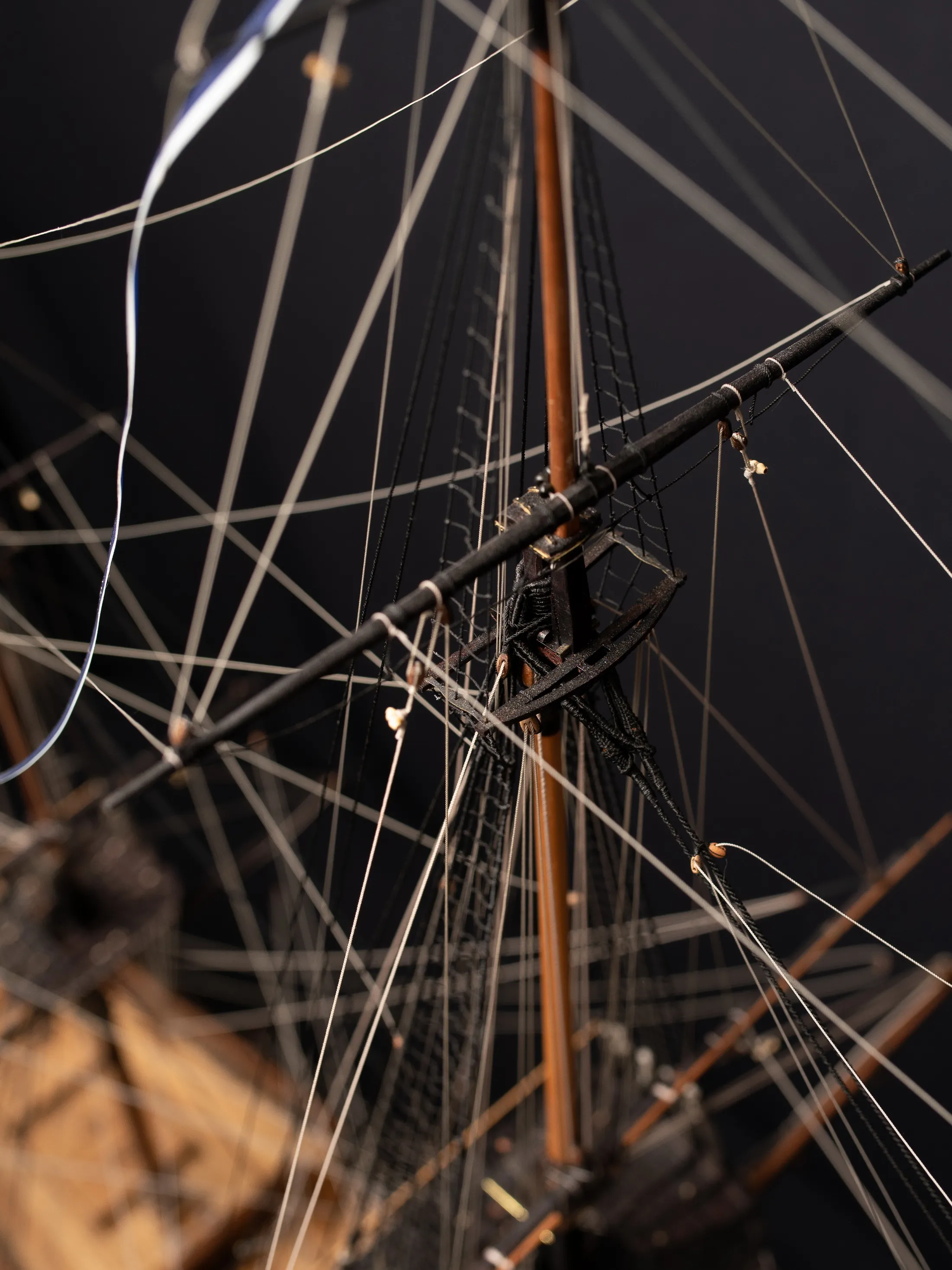 Модель корабля Bonhomme Richard - Верфь на Столе