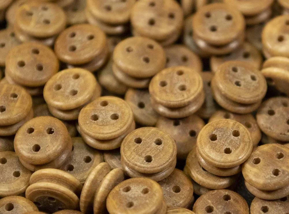 Юферс, орех, 15 мм, 10 штук