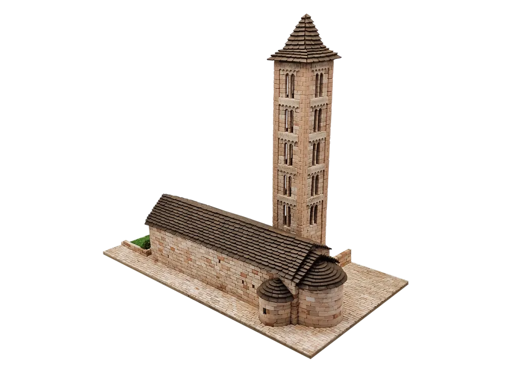 керамический конструктор Церковь Santa Eulalia d'Erill la Vall