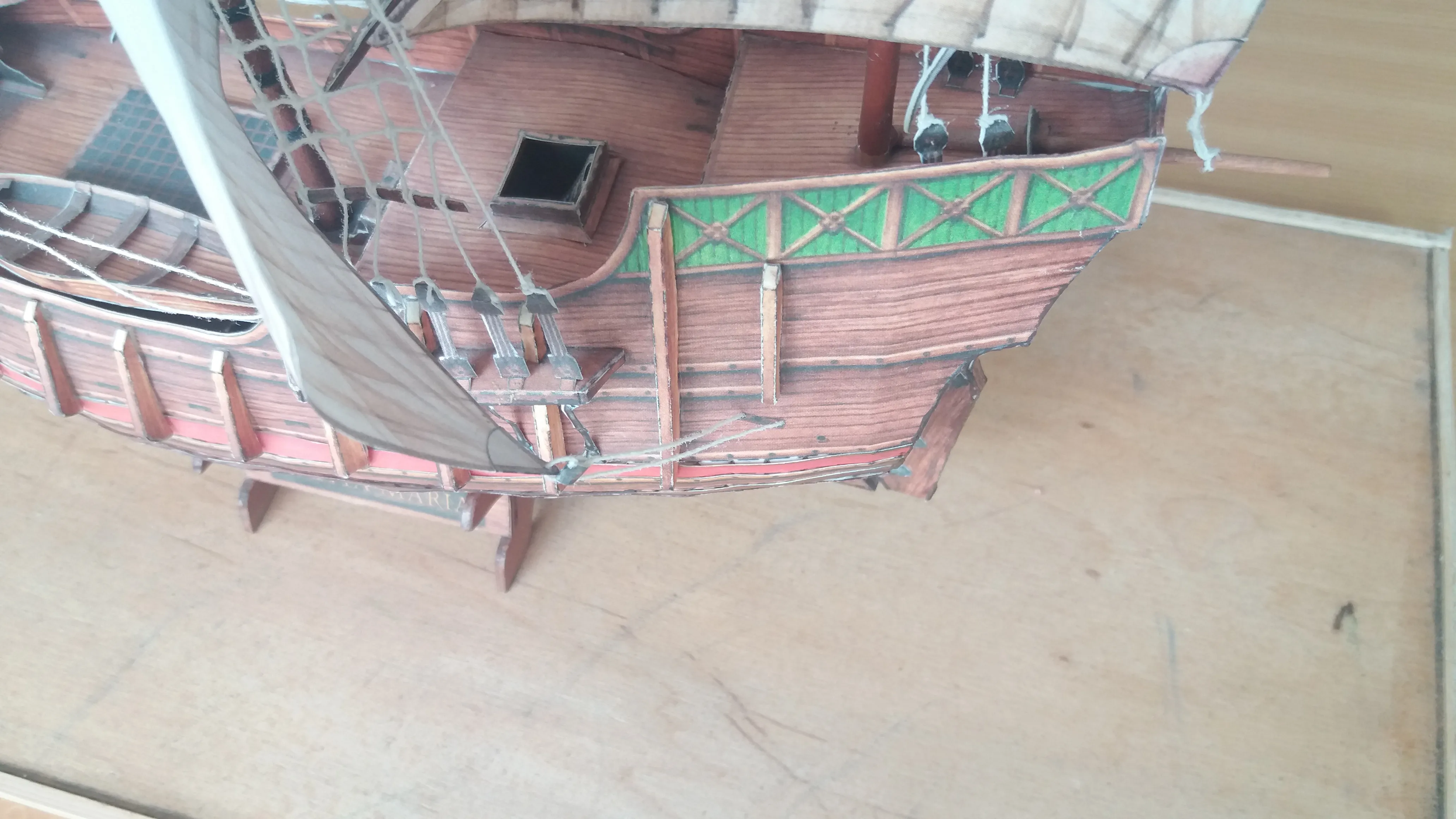 Модель корабля Каракка «Санта-Мария» - Верфь на Столе