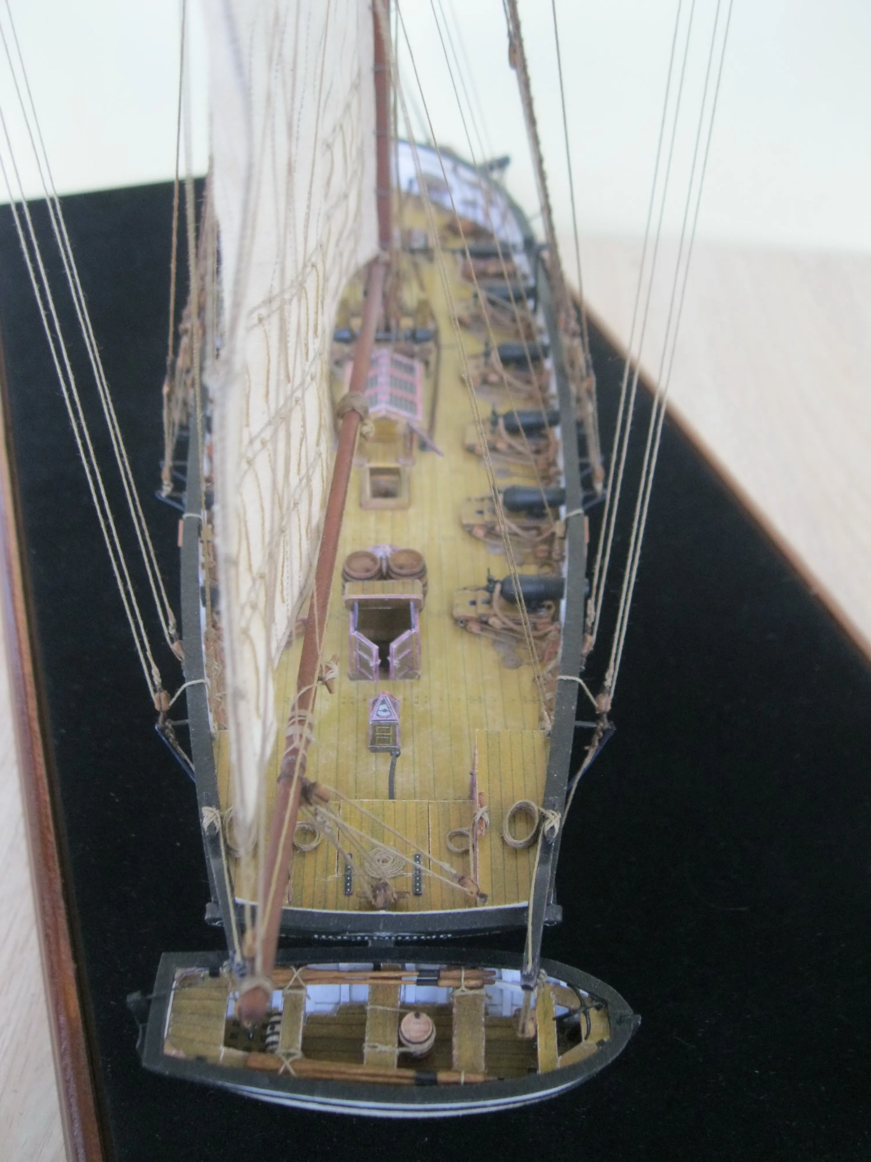 Модель корабля Тендер „Поспешный” - Верфь на Столе