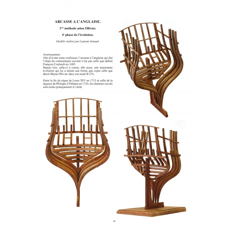 Lower stern framing evolution in France 1661 - 1750