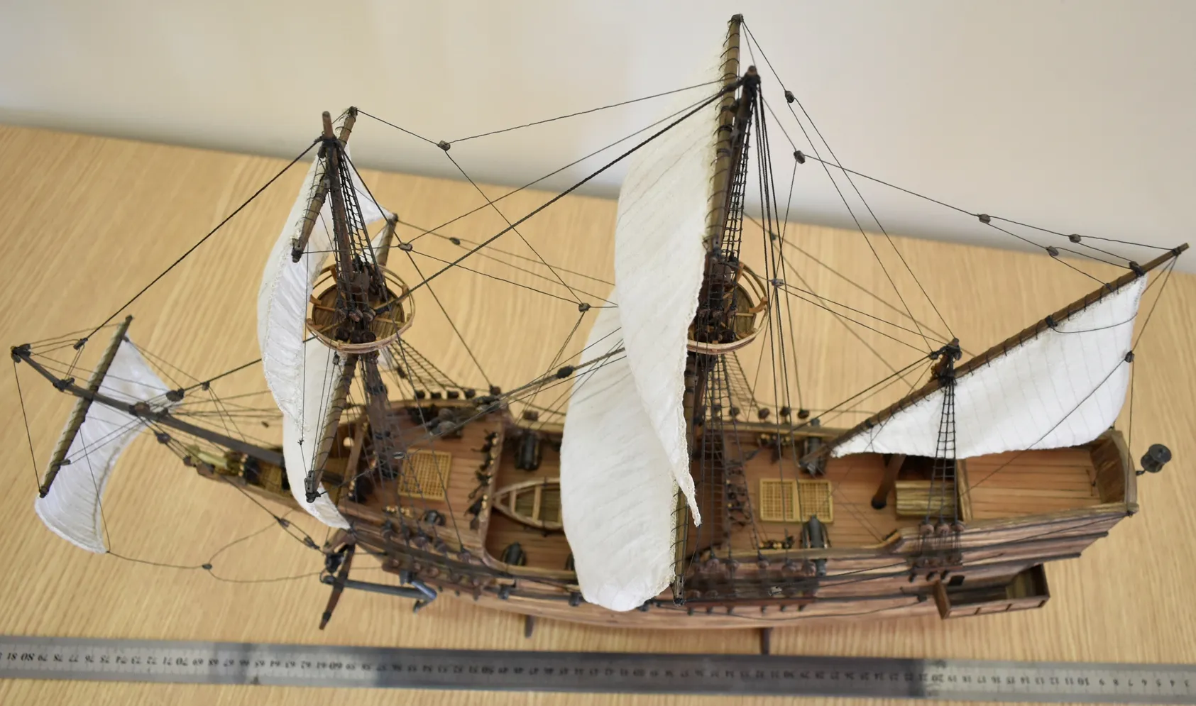 Модель корабля Галеон - Верфь на Столе