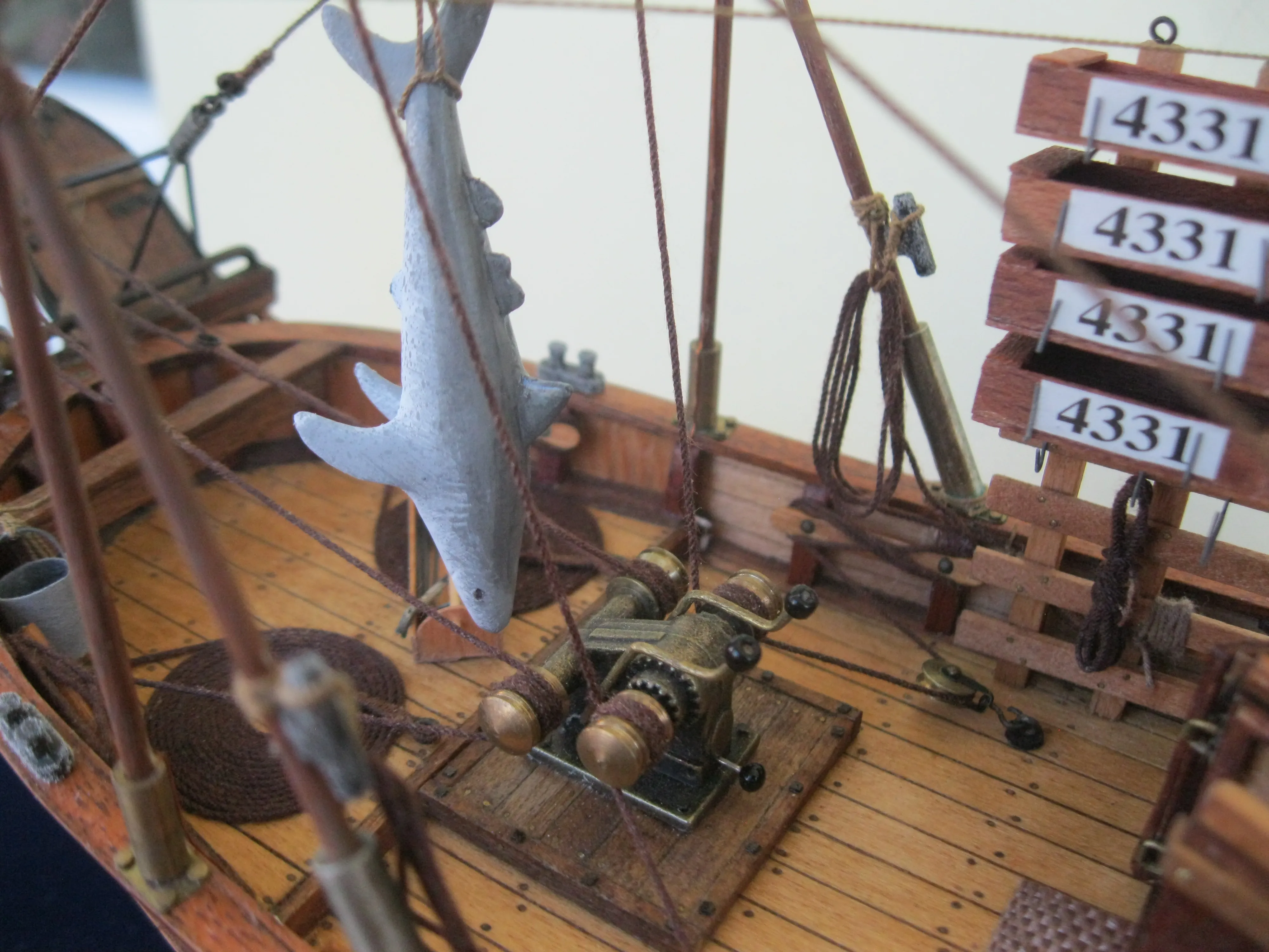 Модель корабля Испанский рыболовный траулер "MARE NOSTRUM" - Верфь на Столе