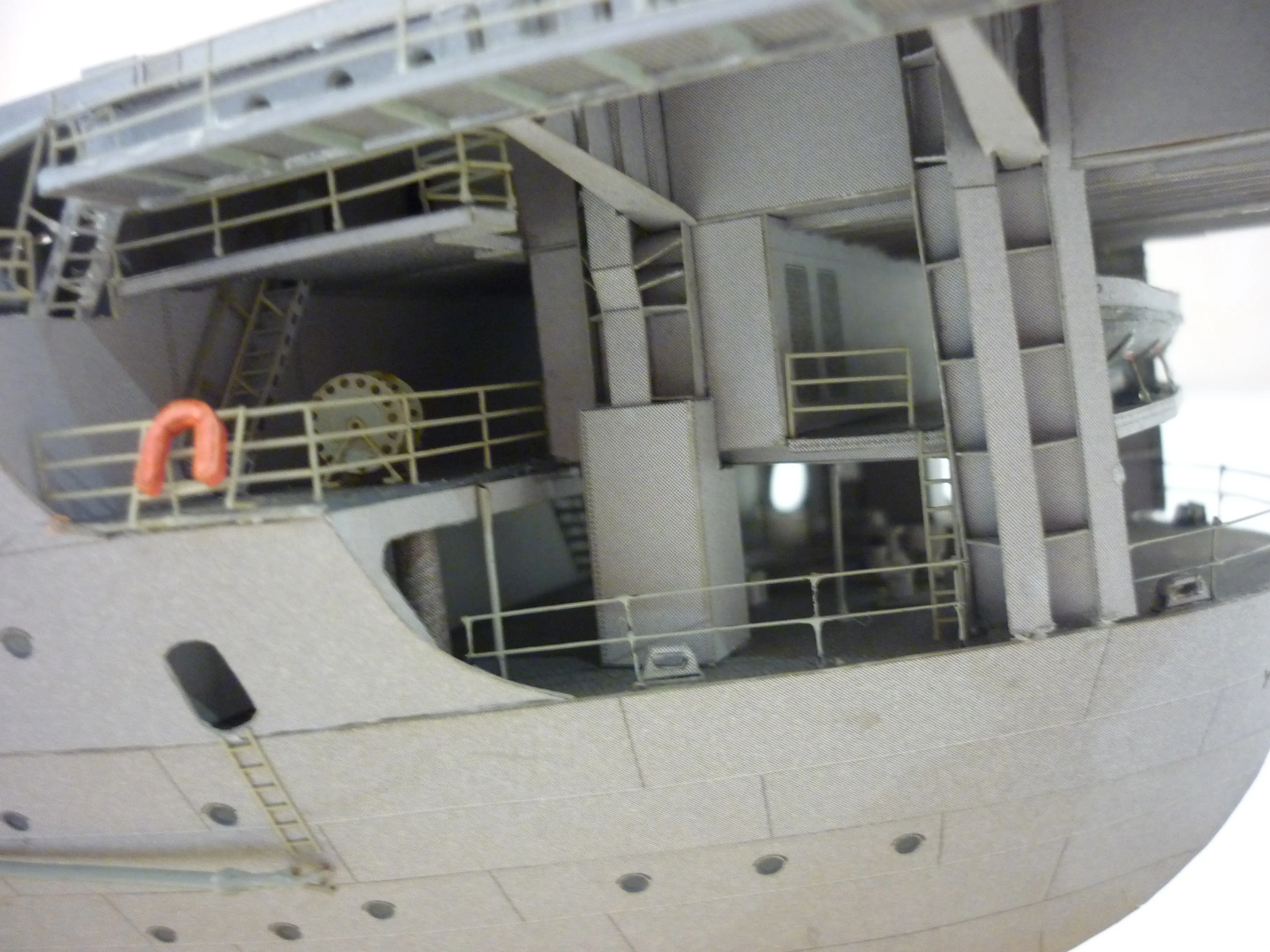 Модель корабля Американский авианосец USS Yorktown (CV-5) - Верфь на Столе