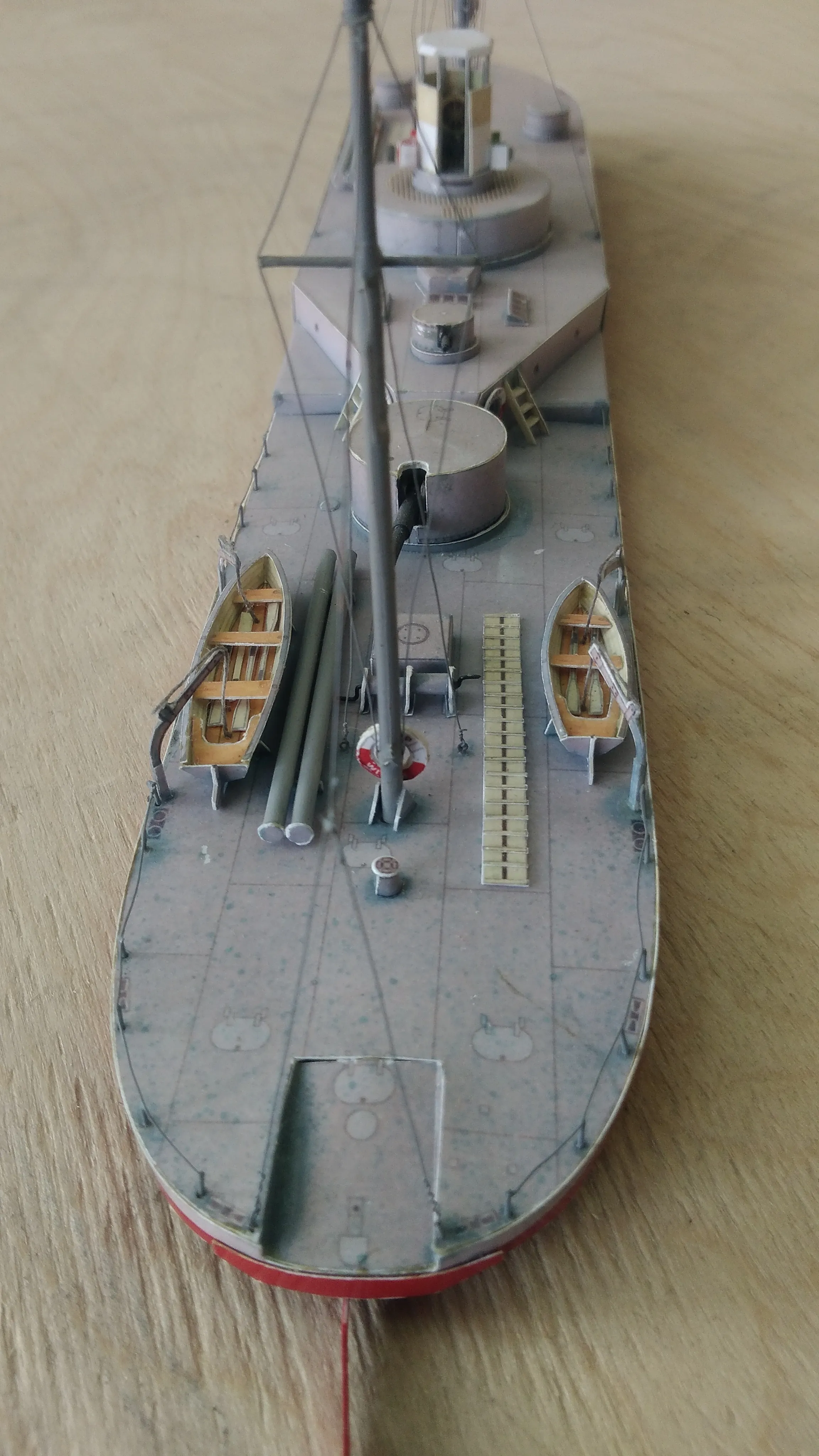 Модель корабля Речной монитор Краков - Верфь на Столе