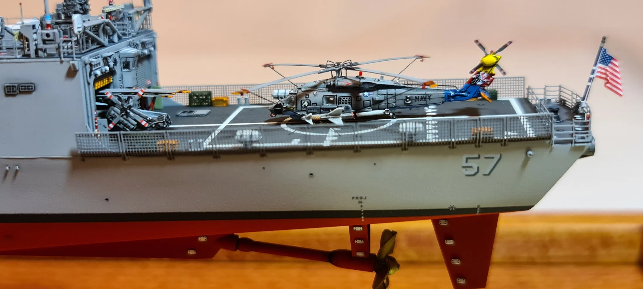 Модель корабля Фрегат Reuben James (FFG-57) - Верфь на Столе