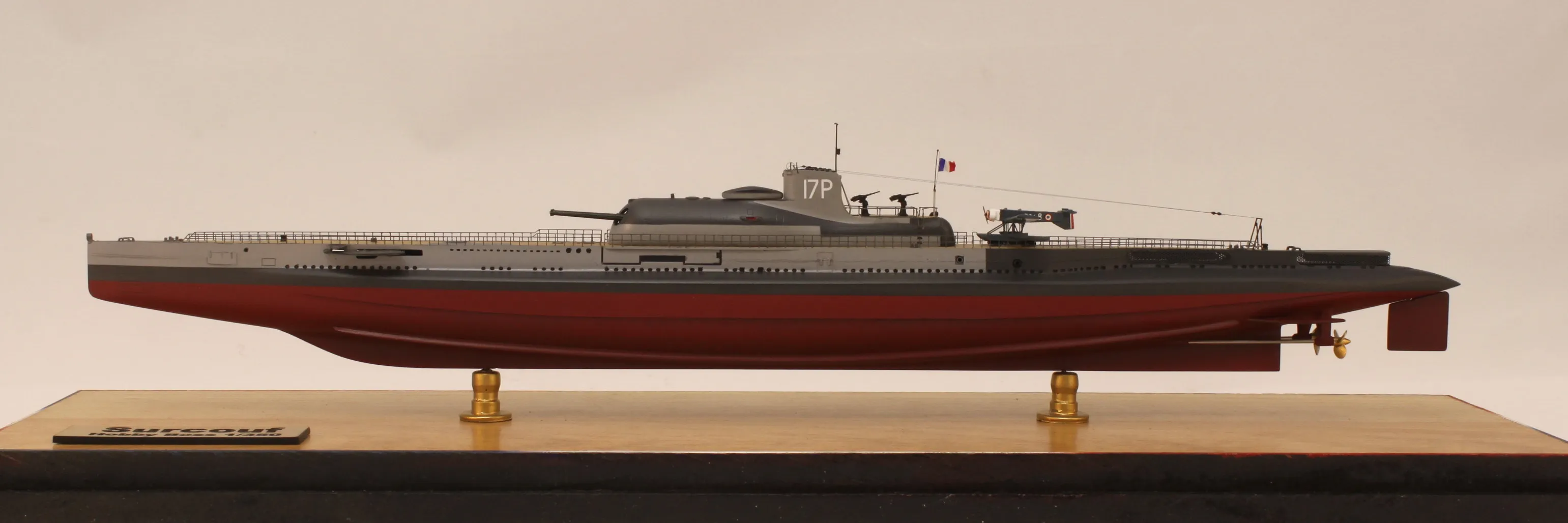 Модель корабля Подводная лодка "Сюркуф" - Верфь на Столе