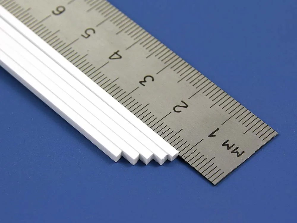 Полоска пластиковая 2,0х2,0 мм, 9 шт/уп.