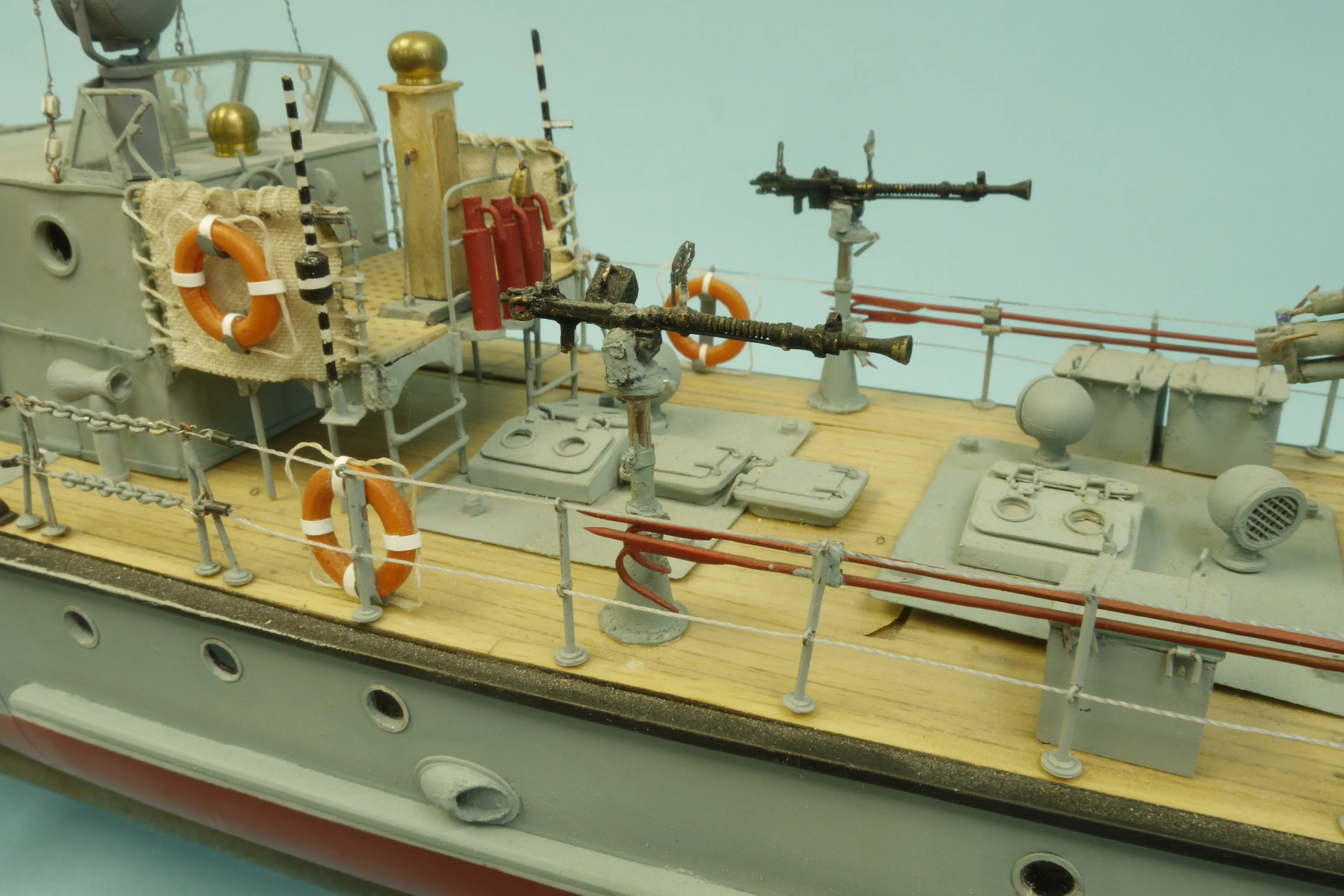 Модель корабля «Малый Охотник» типа МО-4 - Верфь на Столе