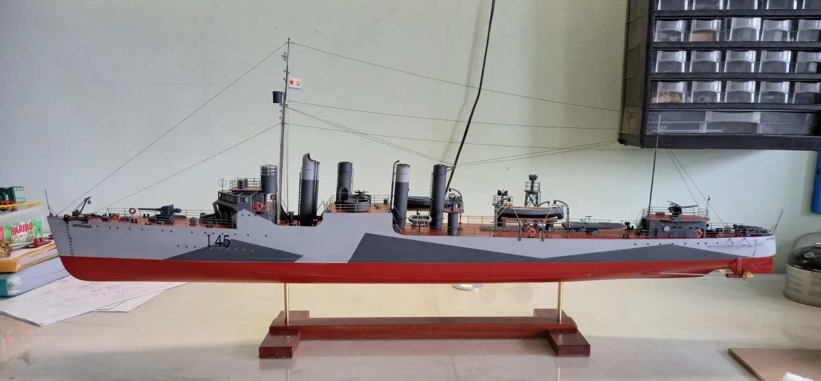 Модель корабля Деятельный - Верфь на Столе